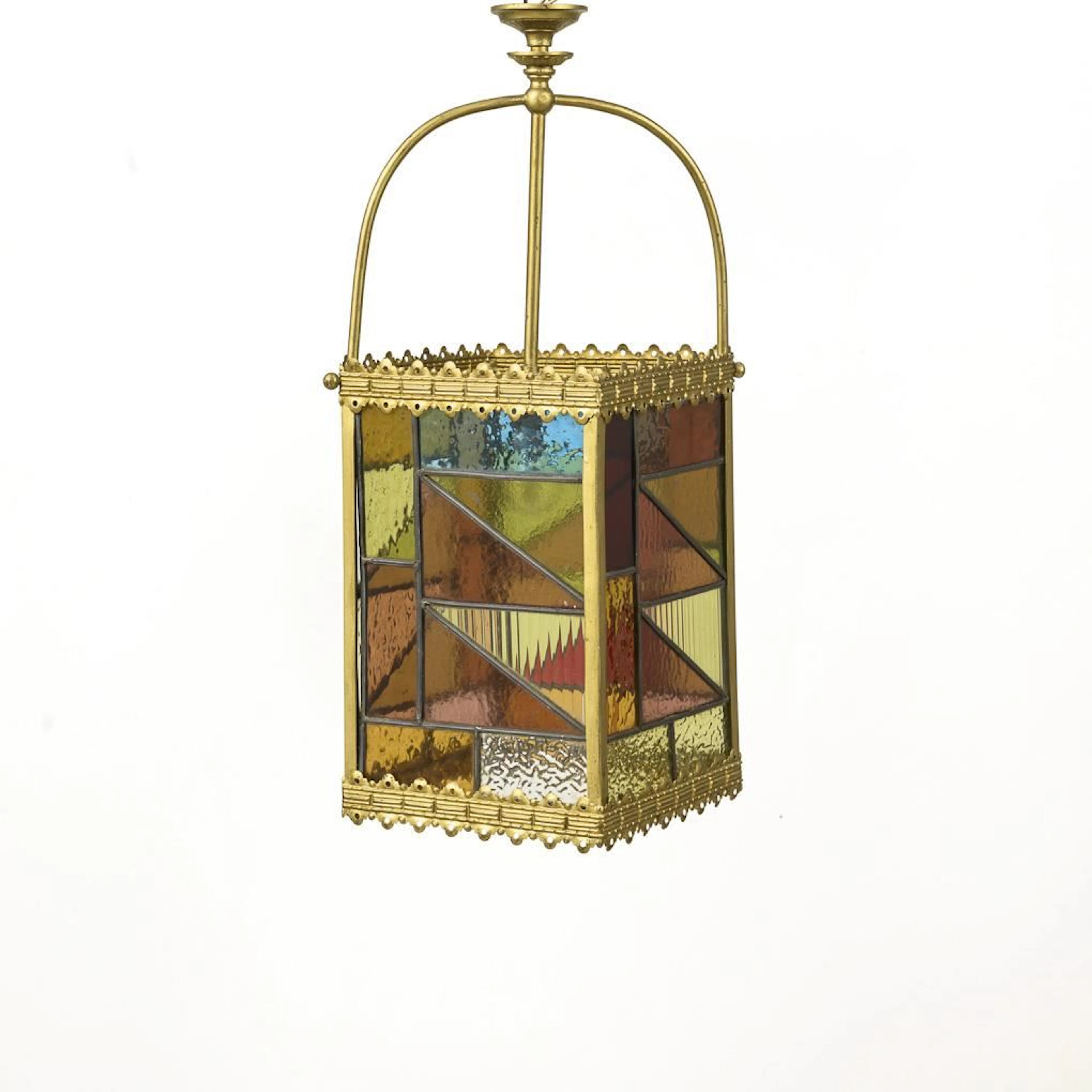 Art Deco ceiling lamp.