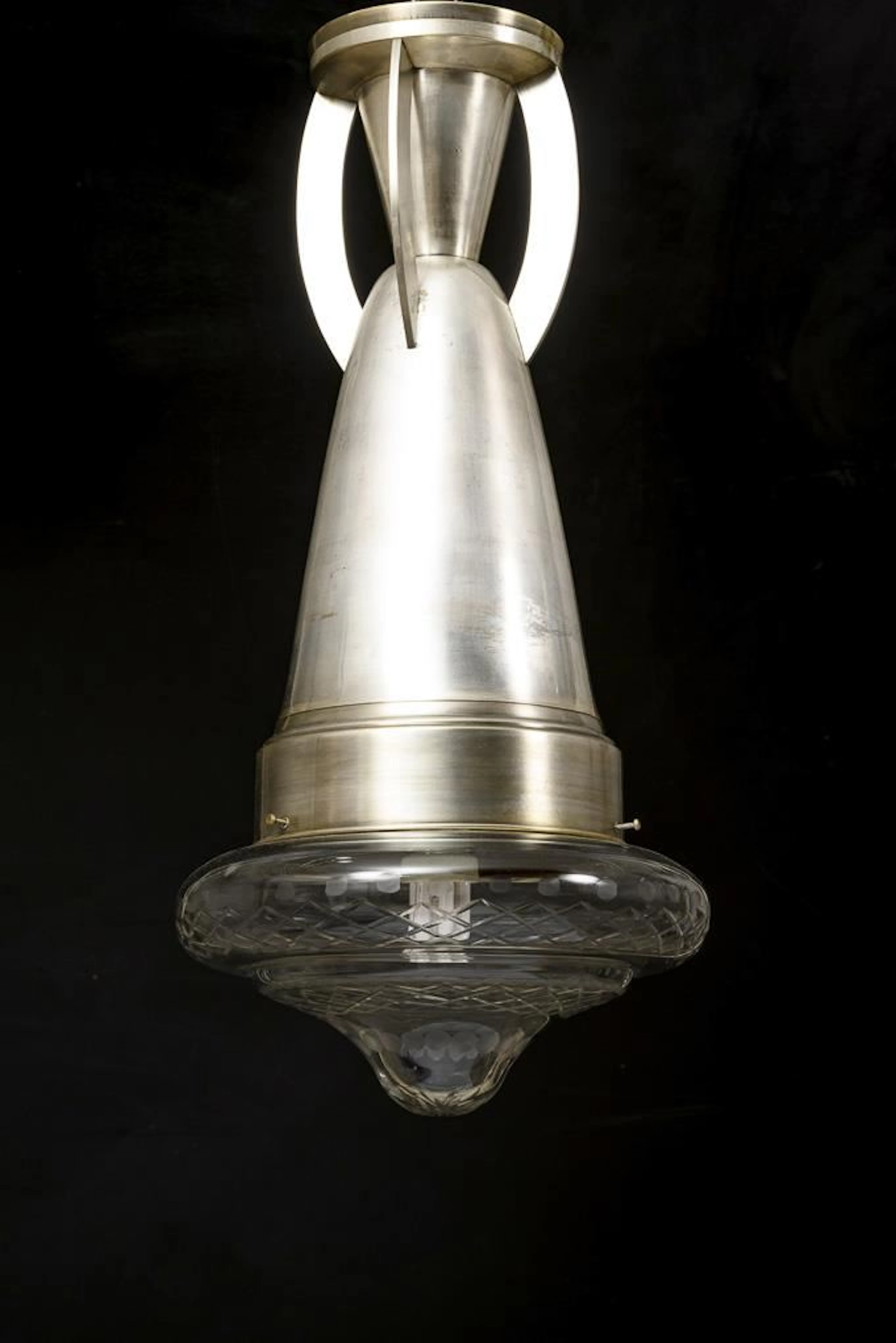 Art Deco ceiling lamp.