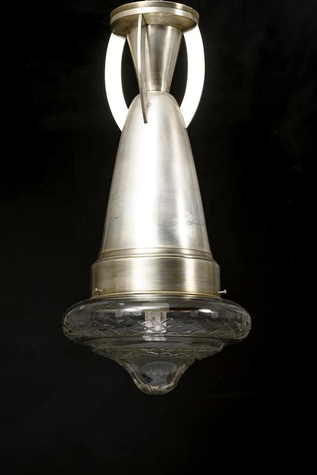 Art Deco ceiling lamp.