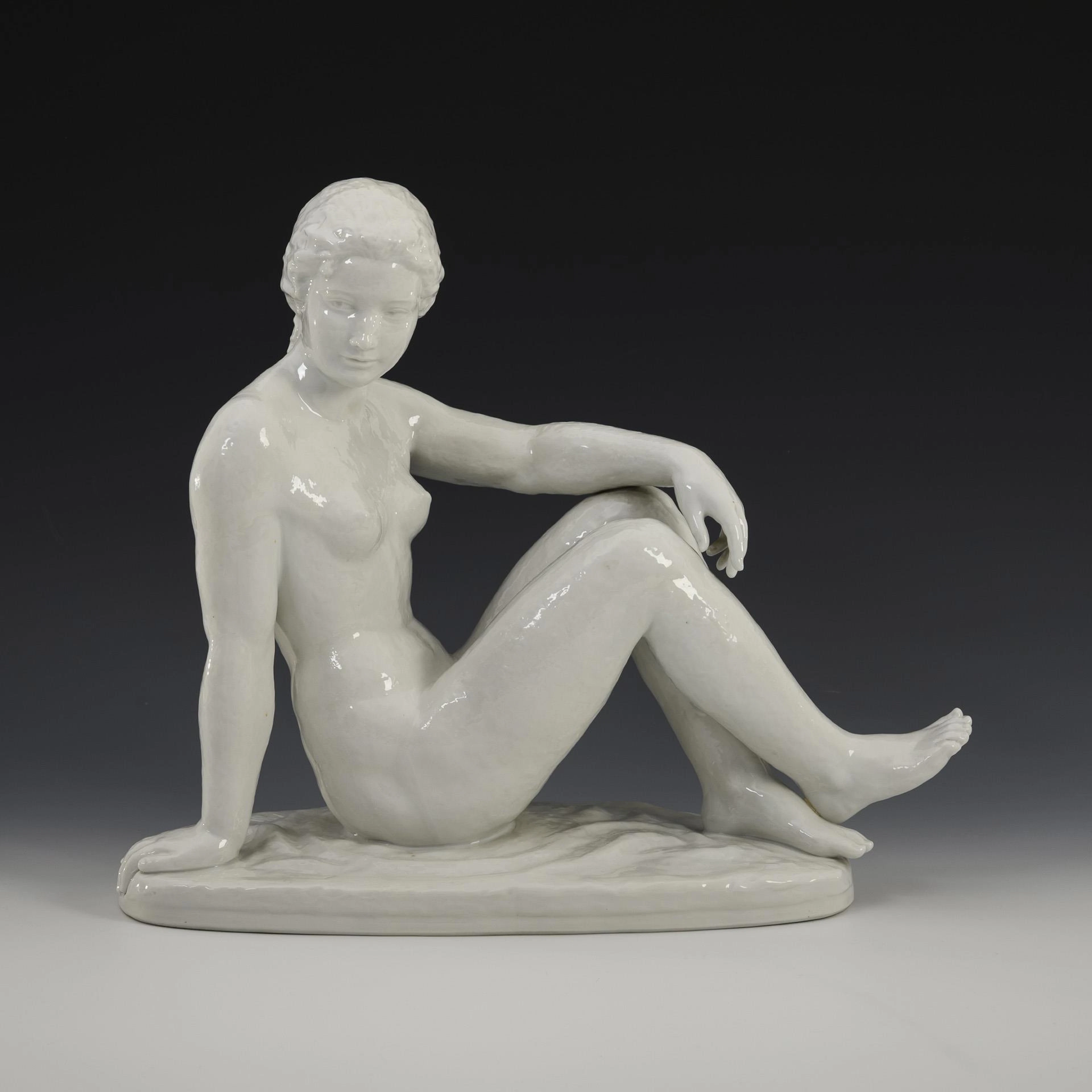 Female nude. Aelteste Volkstedter.
