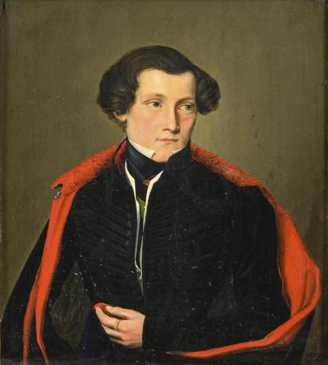Monogrammist "CLH": Portrait of Dr. Schaub