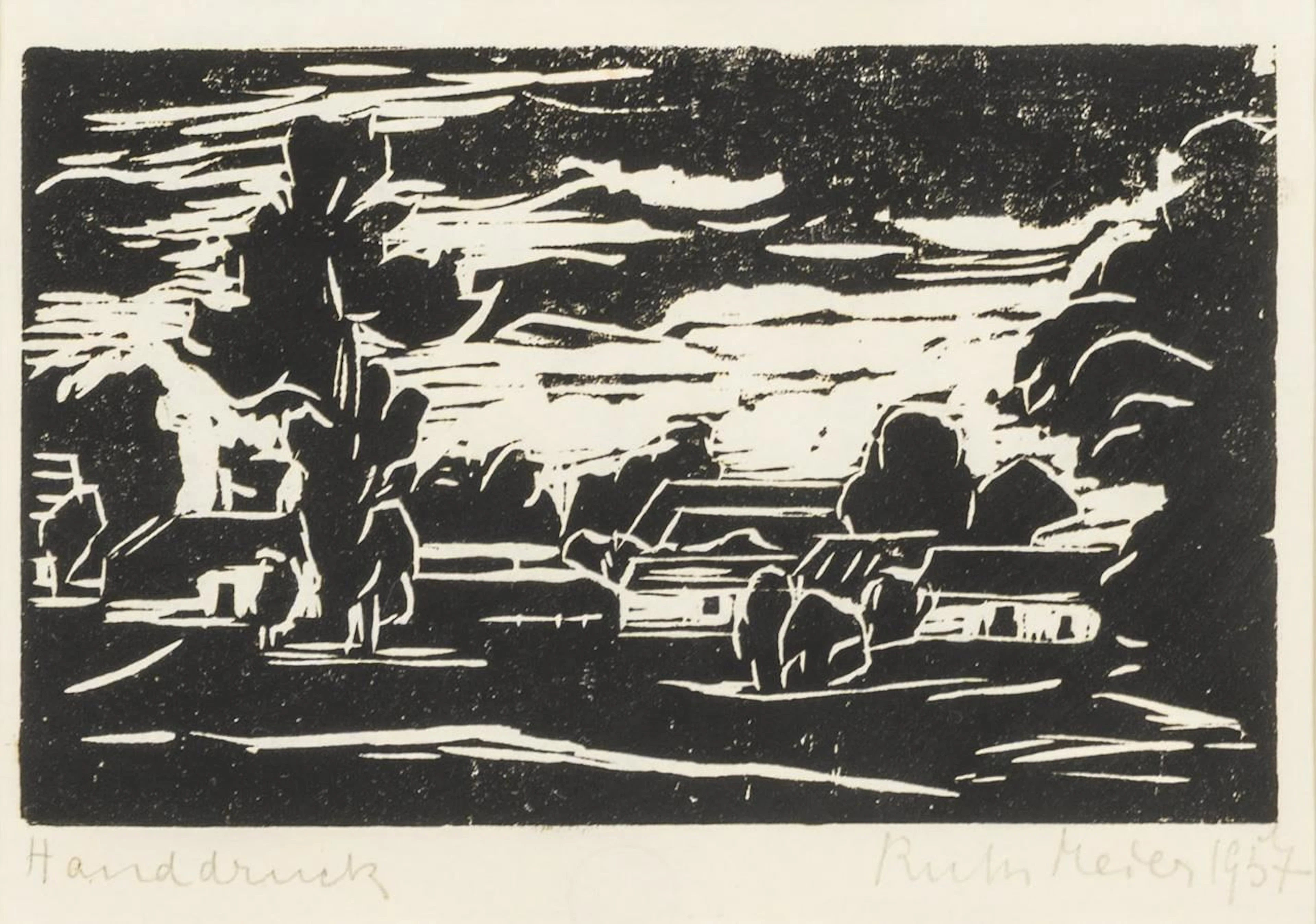 MEIER, Ruth(1888–1965), MEIER, Ruth(1888–1965), MEIER, Ruth, Village Landscape