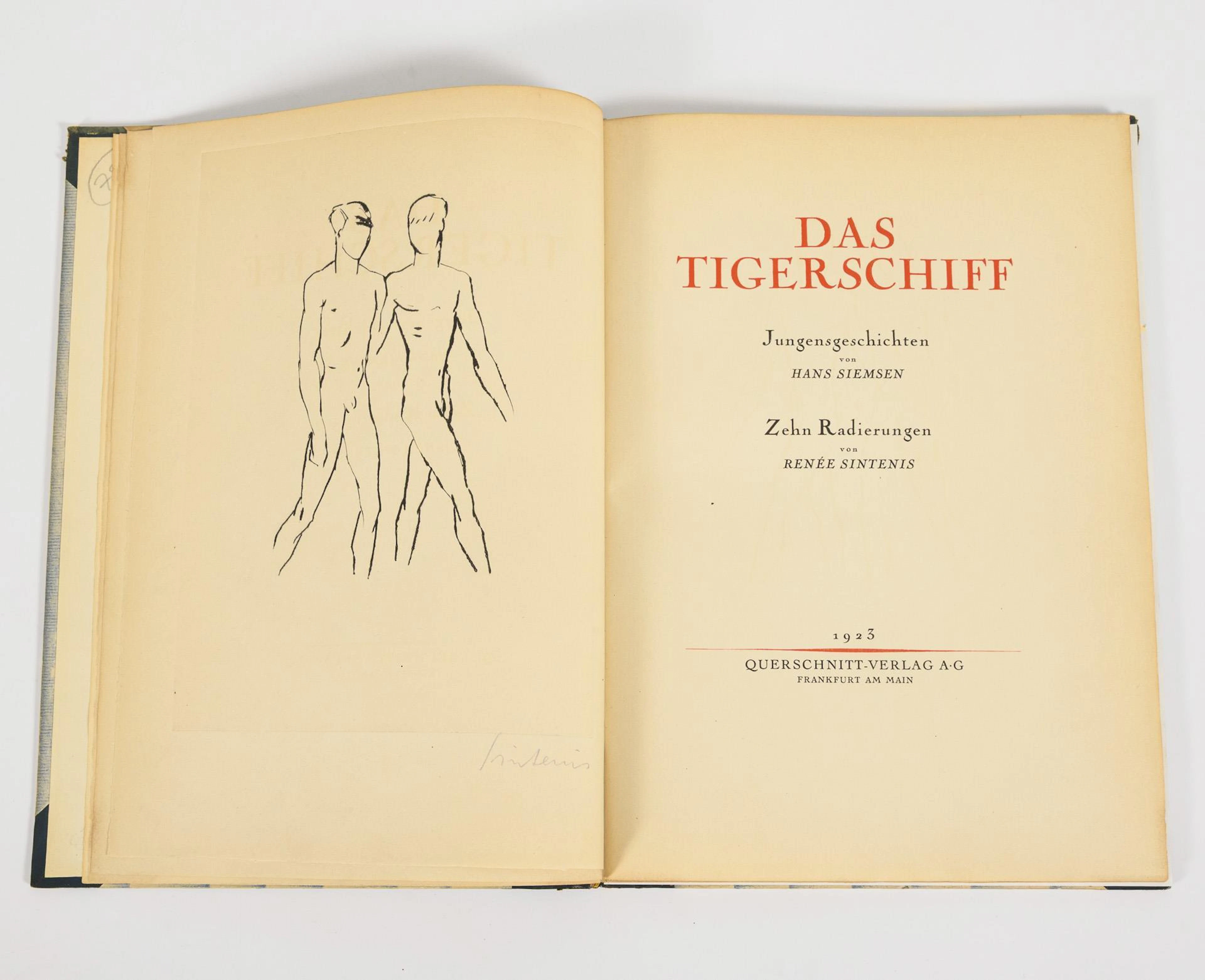 SIEMSEN, Hans, SIEMSEN, Hans, SIEMSEN, Hans, "Das Tigerschiff - J