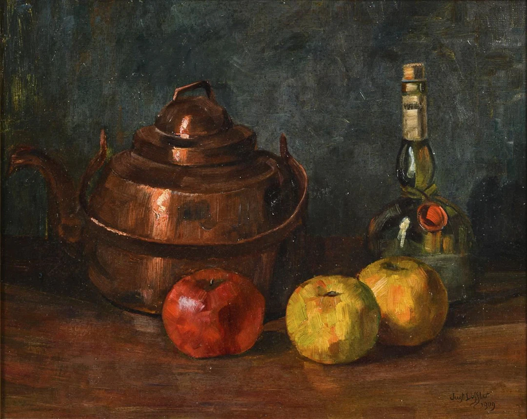 LÖFFLER, LÖFFLER, LÖFFLER, Still Life with Teapot