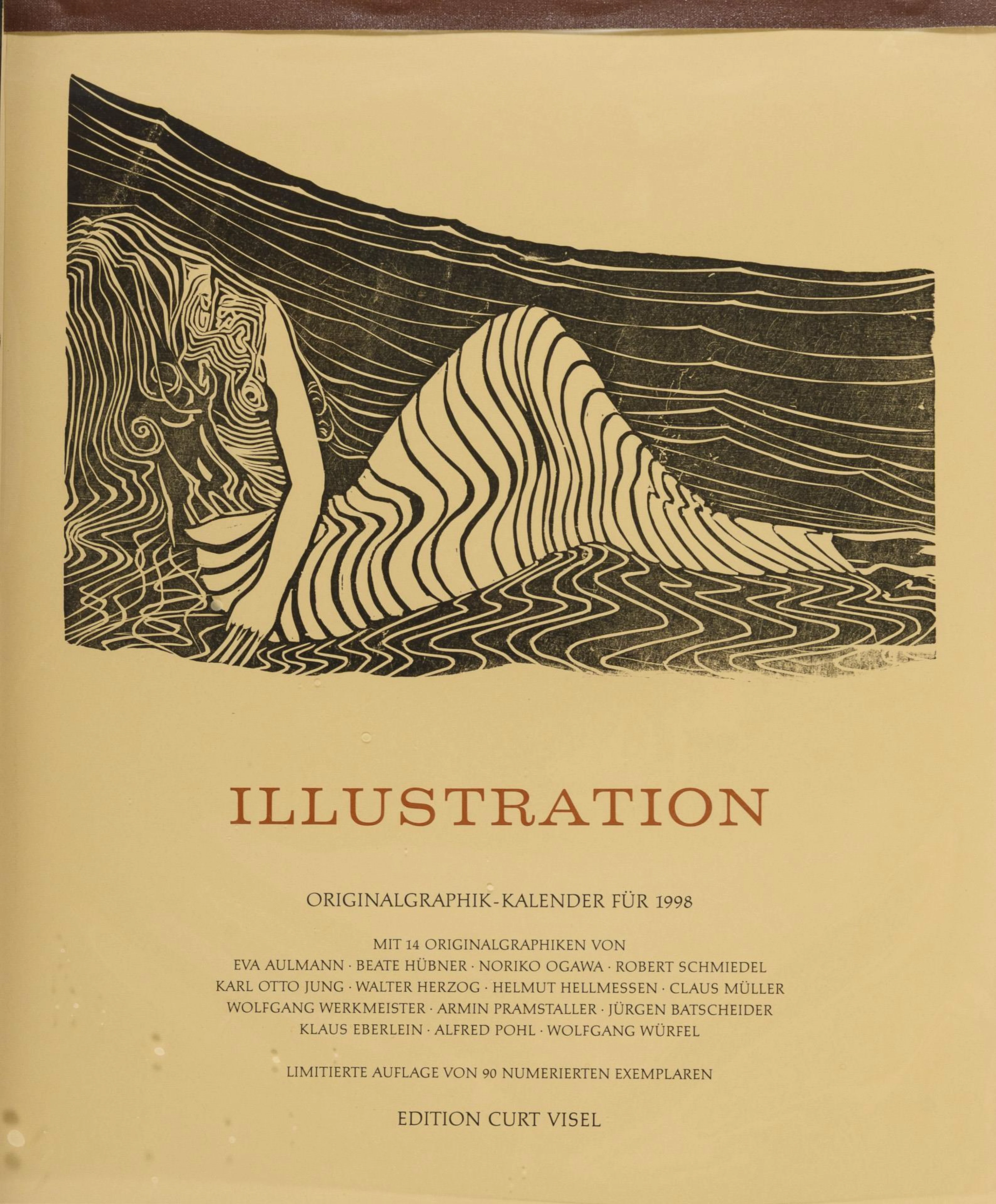 "Illustrations" graphic calendar 1998
