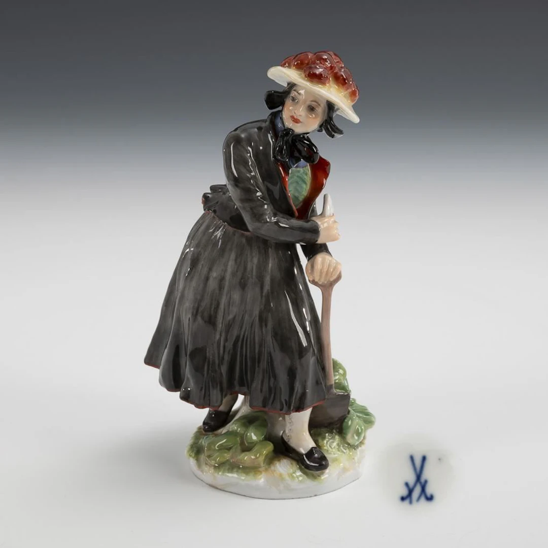 Peasant Woman from Baden. Meissen.