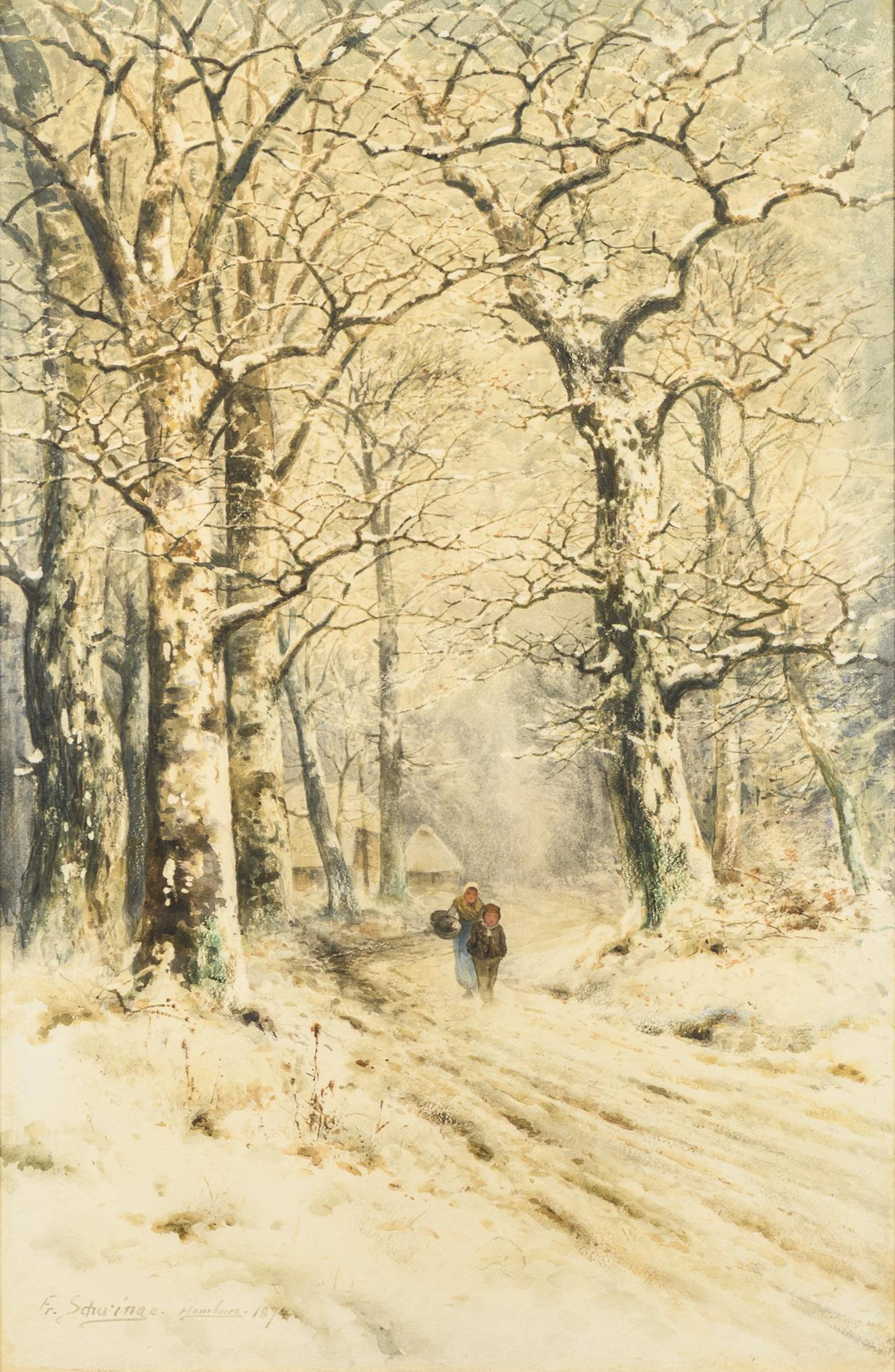 SCHWINGE, Friedrich (1852 Hamburg - 1913 ibid.), SCHWINGE, Friedrich