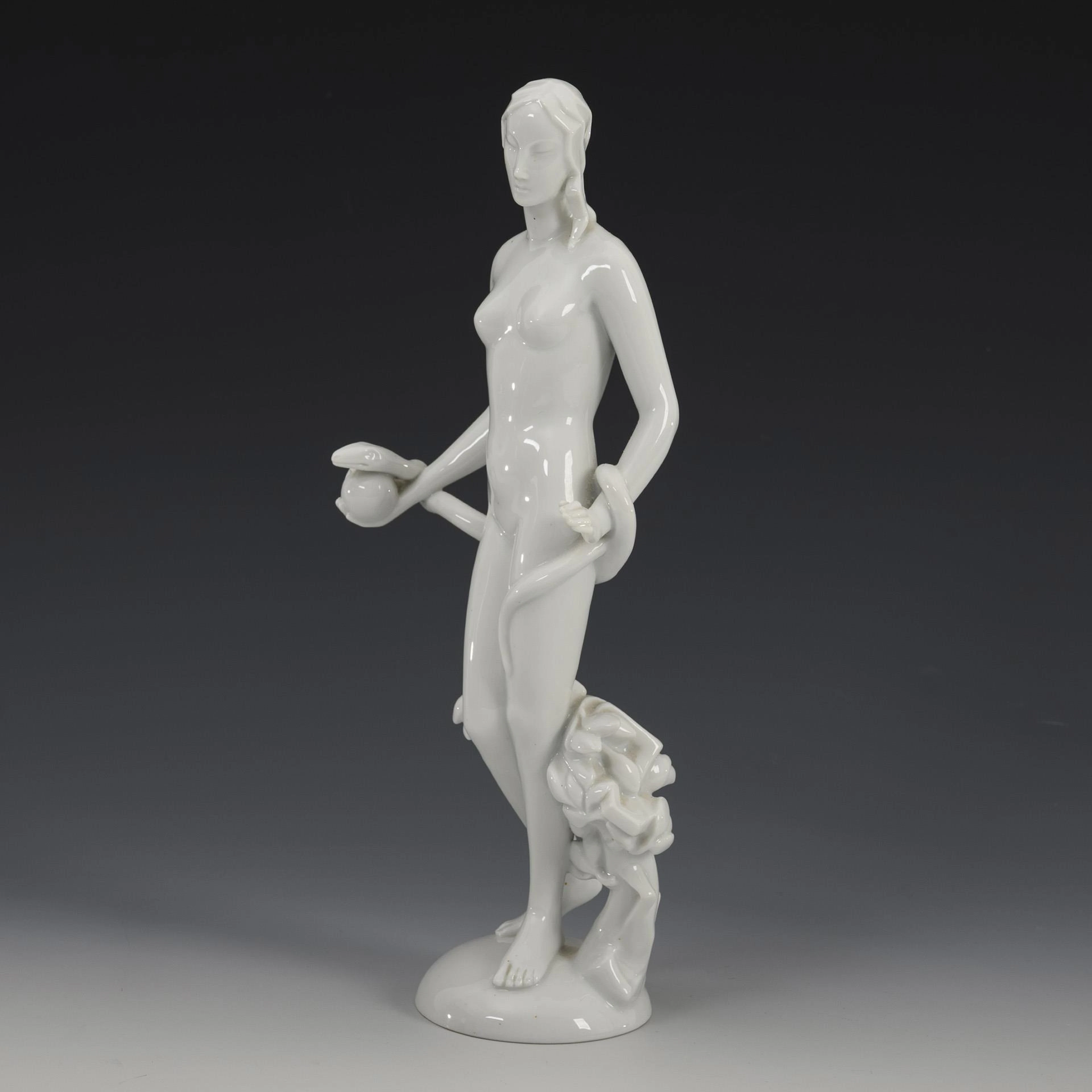 Art deco female nude: Eva. Rosenthal.