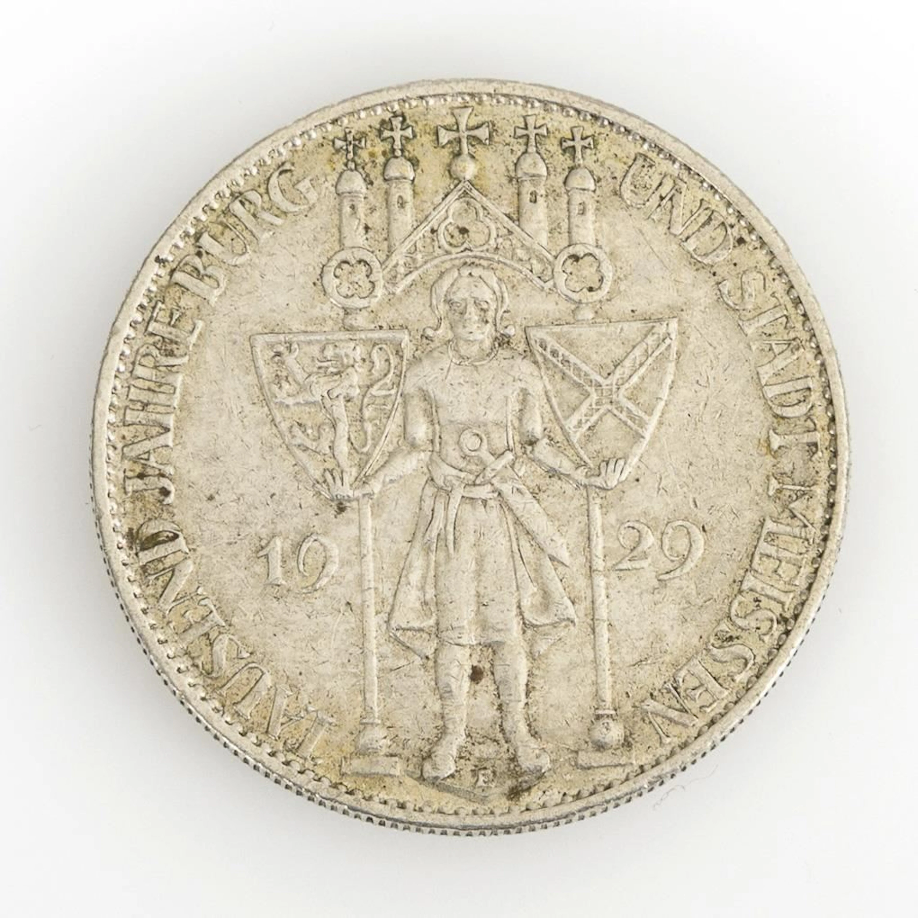 5 Reichsmark Meissen 1929.