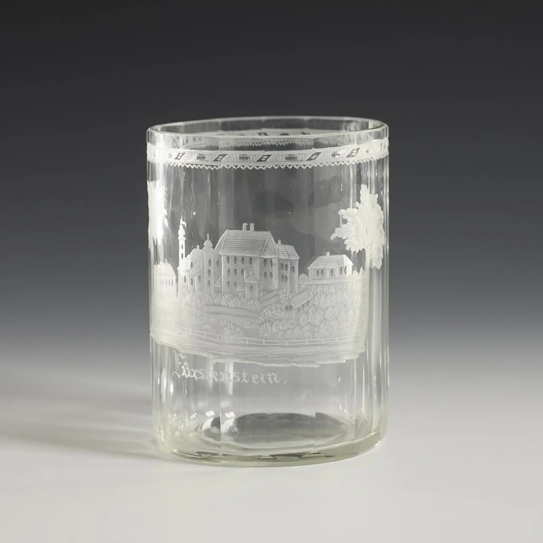 Biedermeier "Fürstenstein" Scenic Mug.