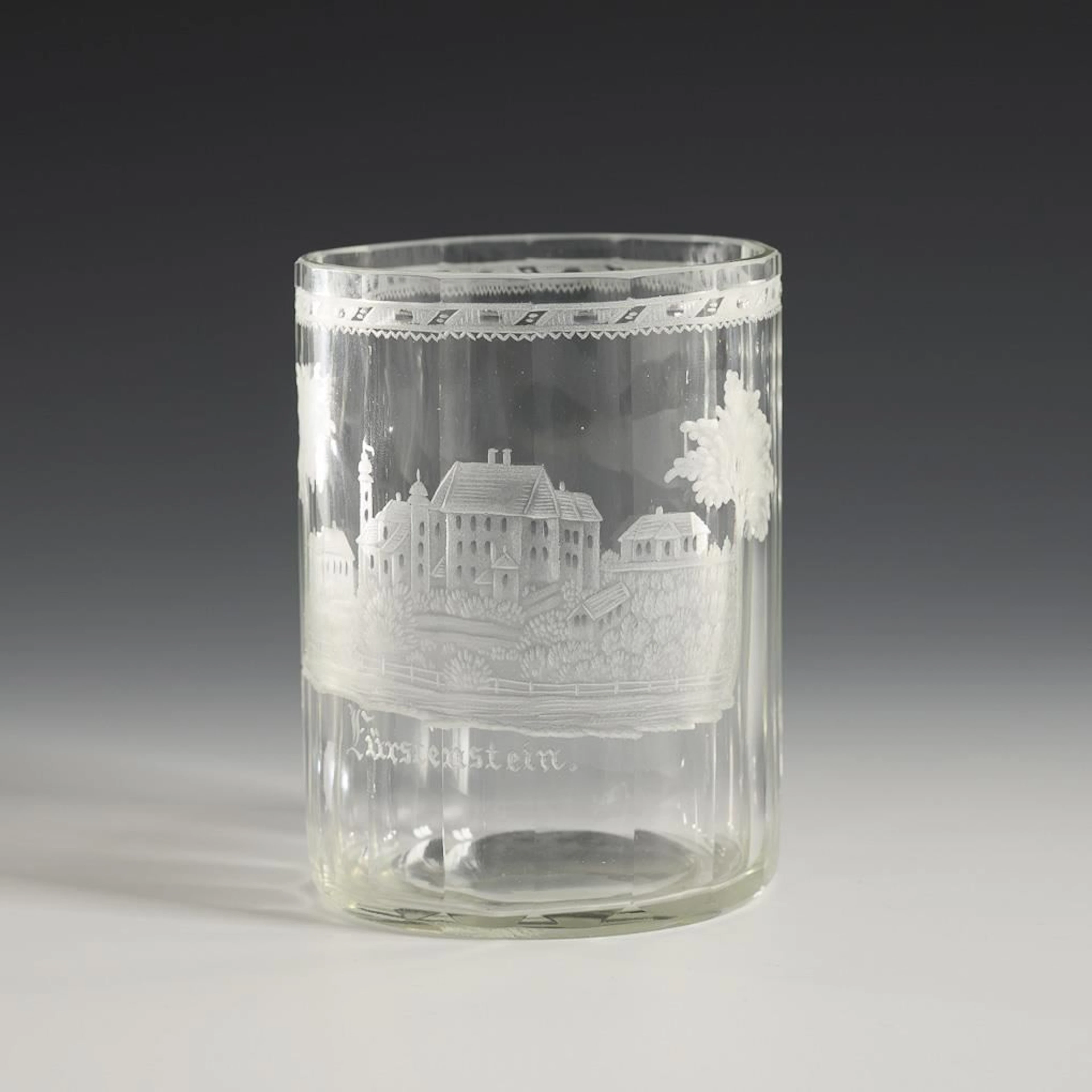 Biedermeier "Fürstenstein" Scenic Mug.