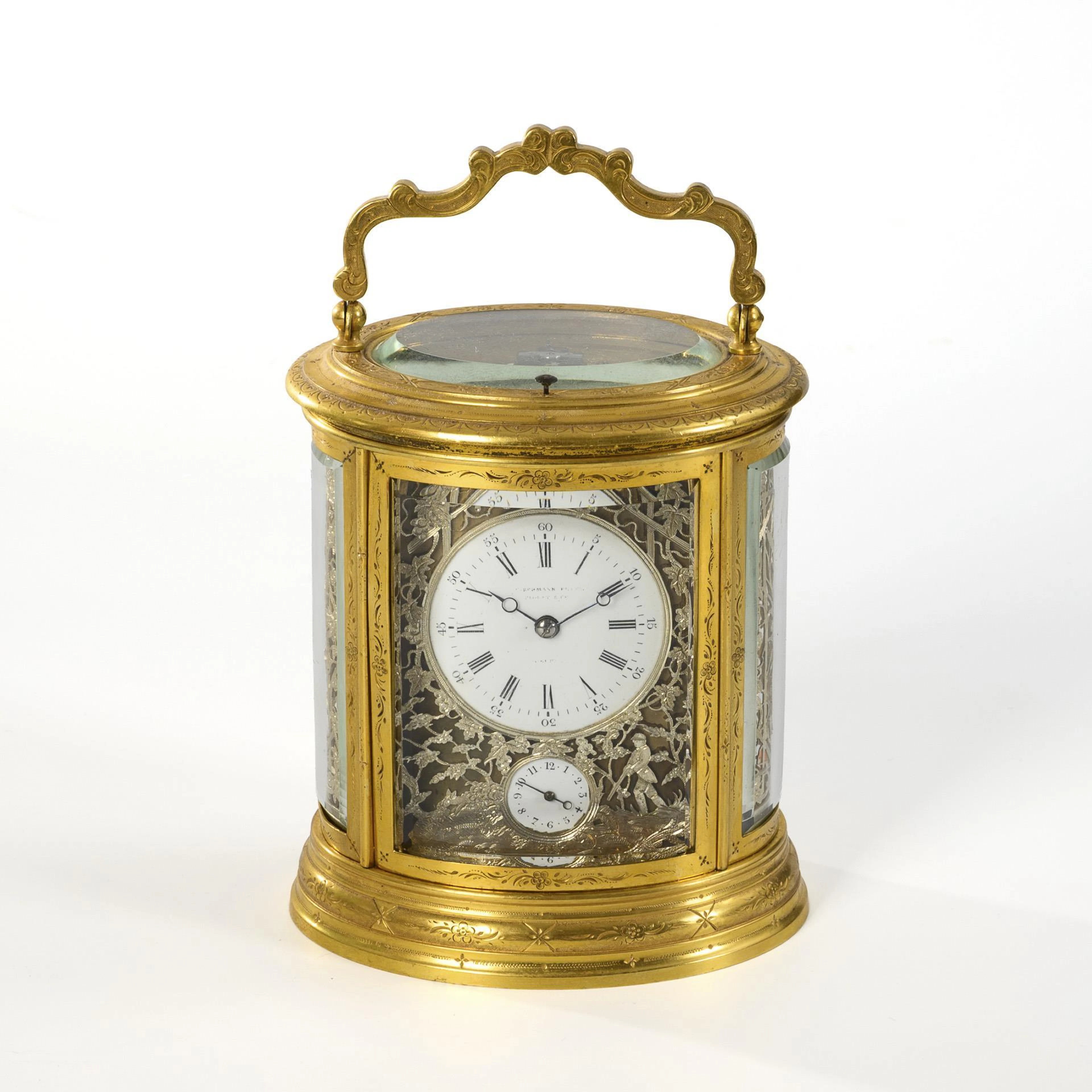 French travel alarm clock.