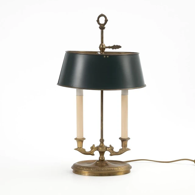 2-burner Buillotte library lamp.