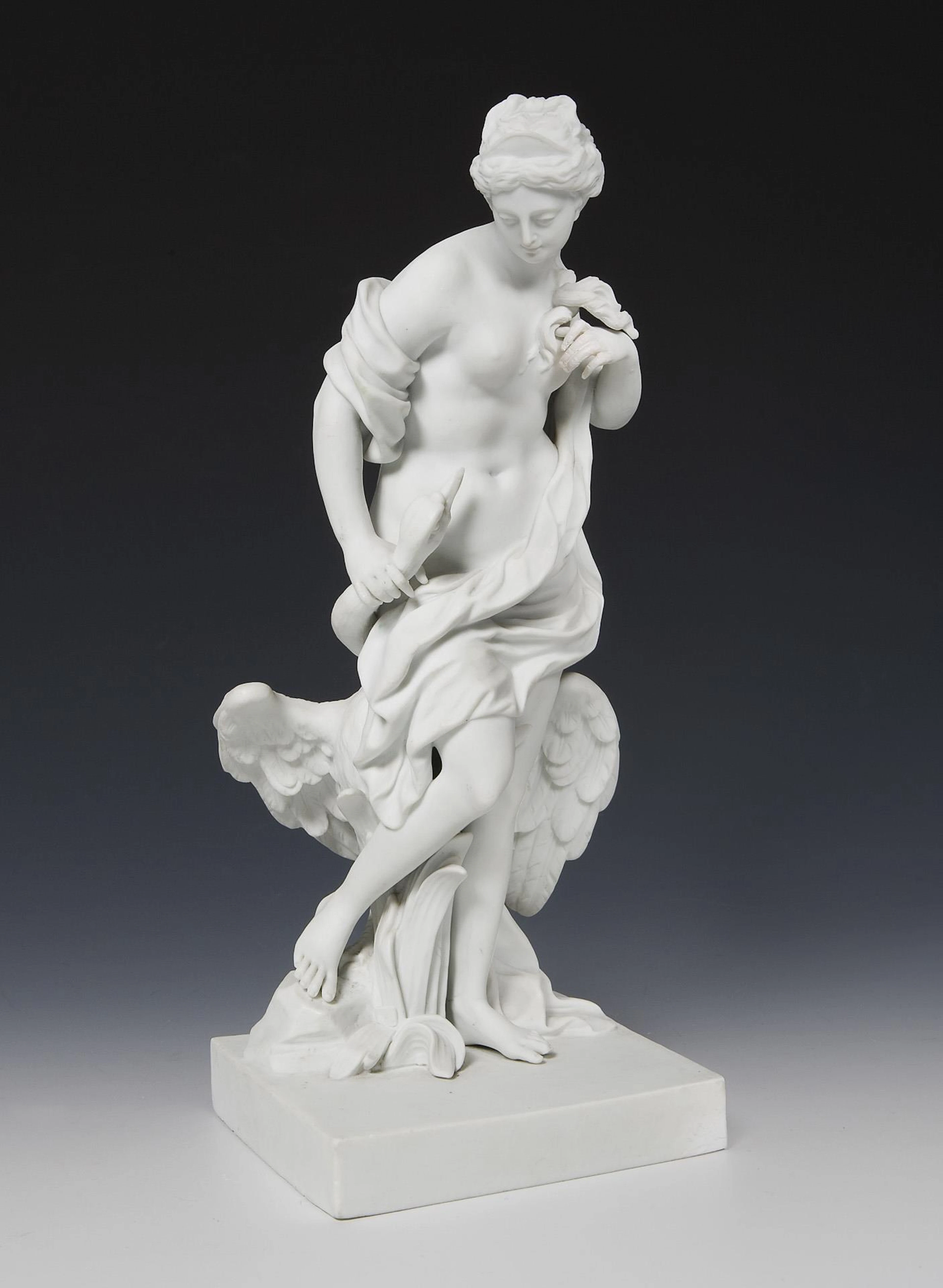 Leda with swan. Meissen.