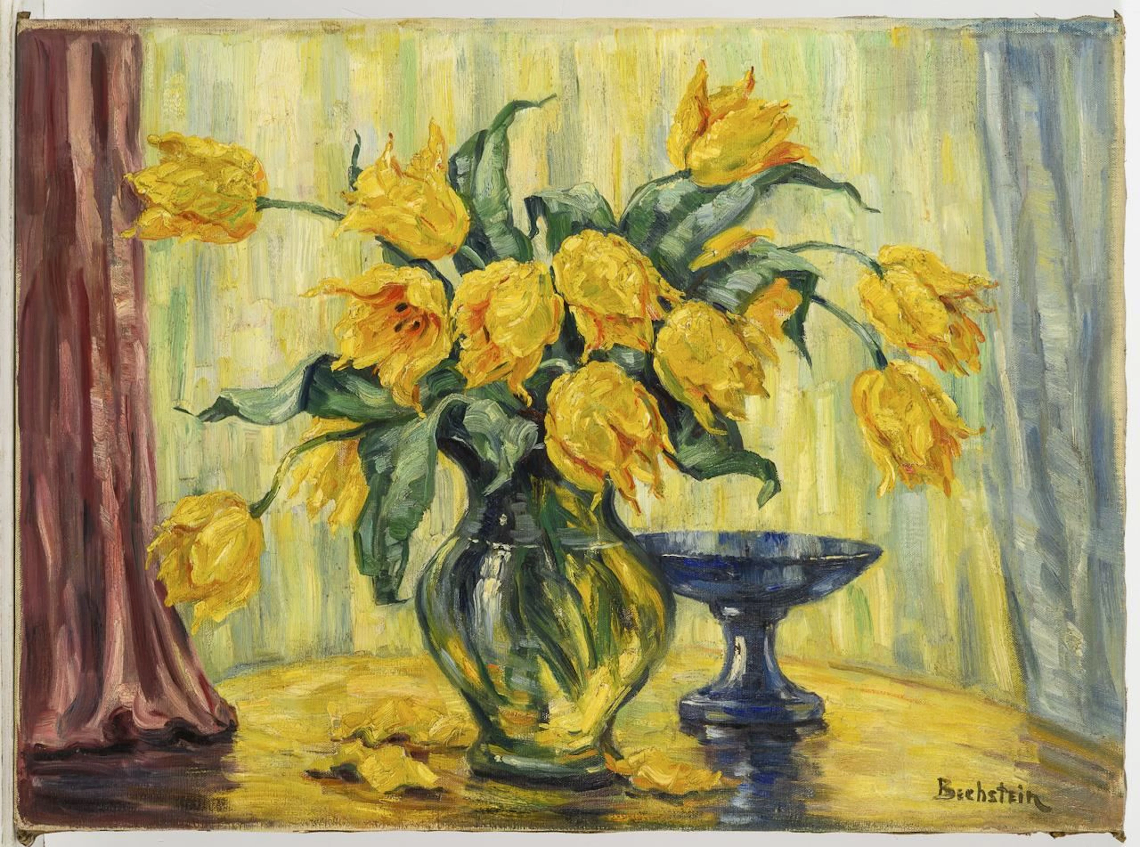 BECHSTEIN, BECHSTEIN, BECHSTEIN, Still Life with Tulips