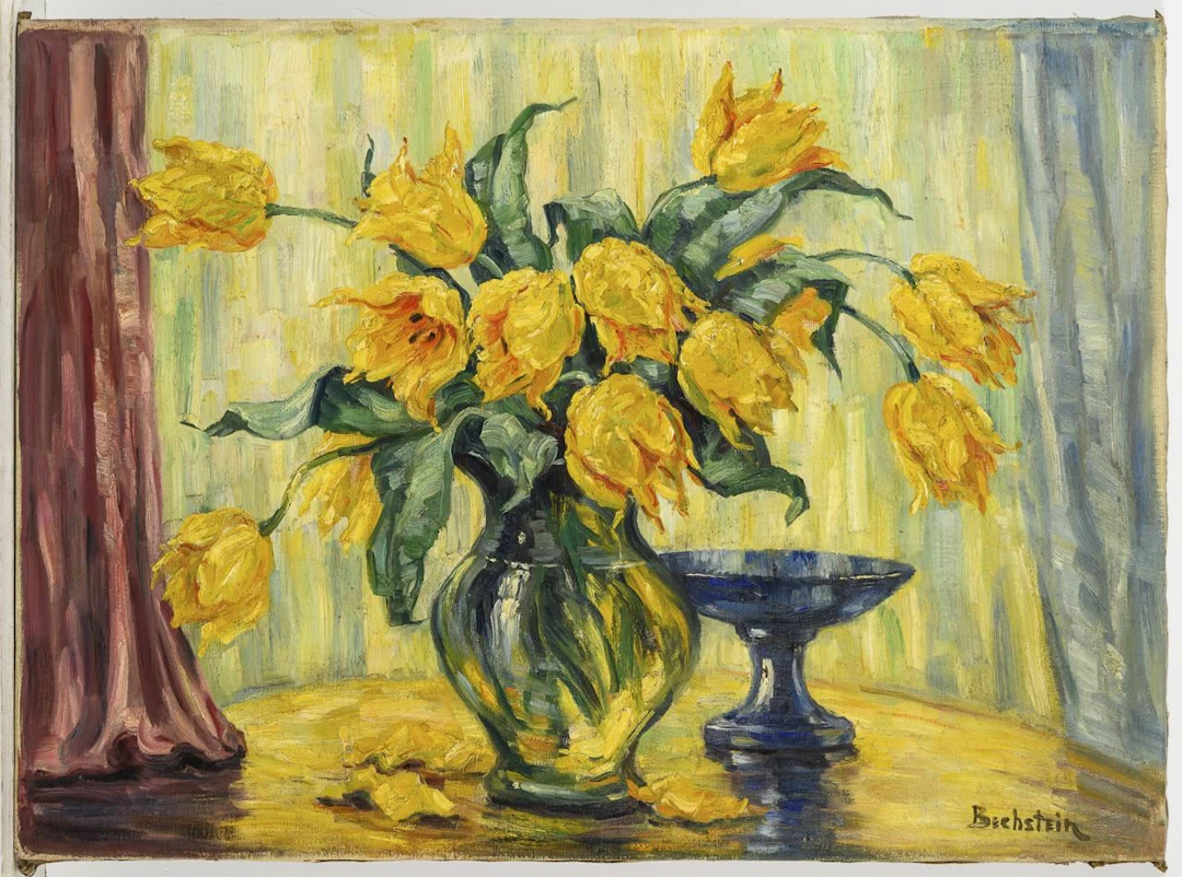 BECHSTEIN, BECHSTEIN, BECHSTEIN, Still Life with Tulips