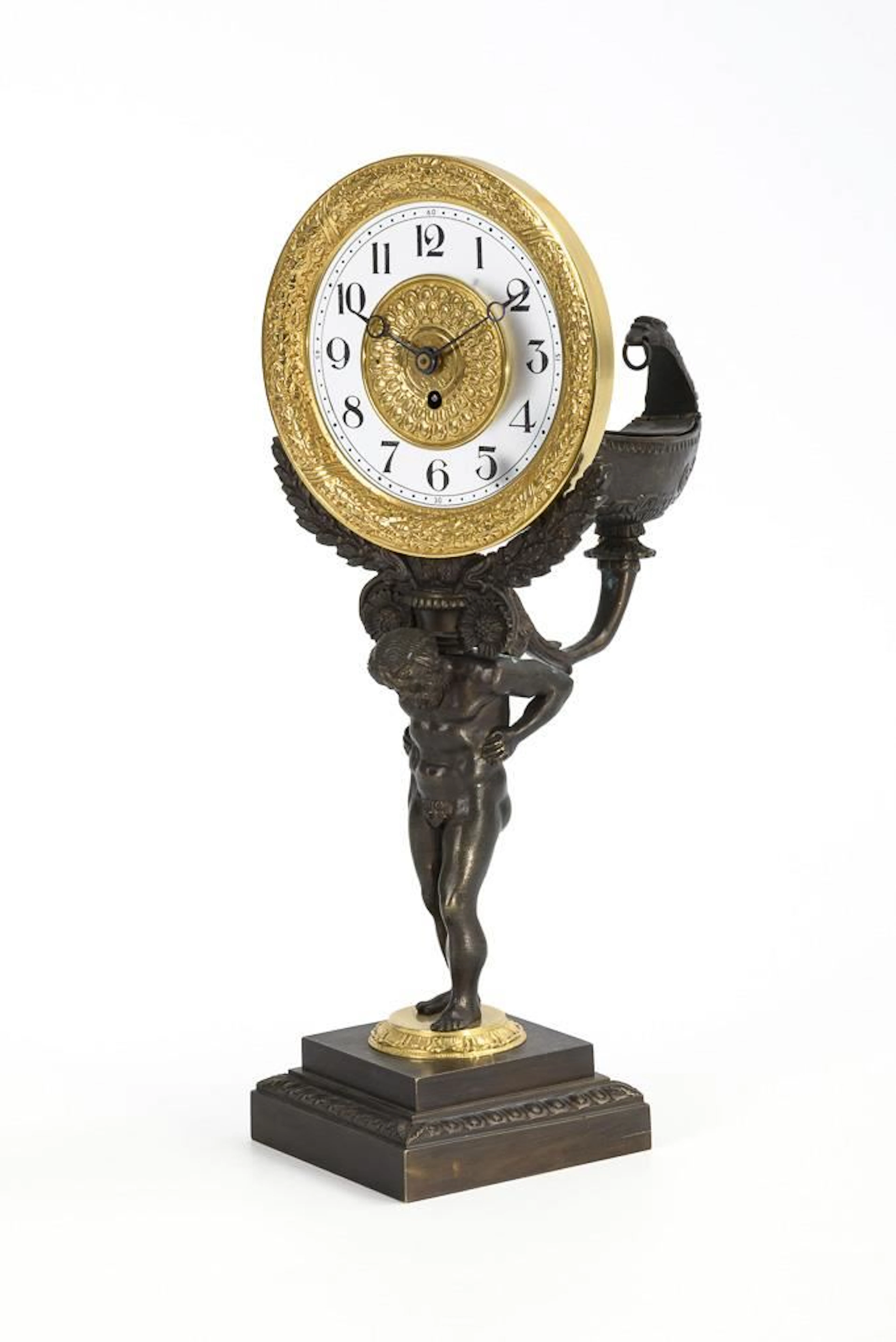 Oil or Night Light Clock.