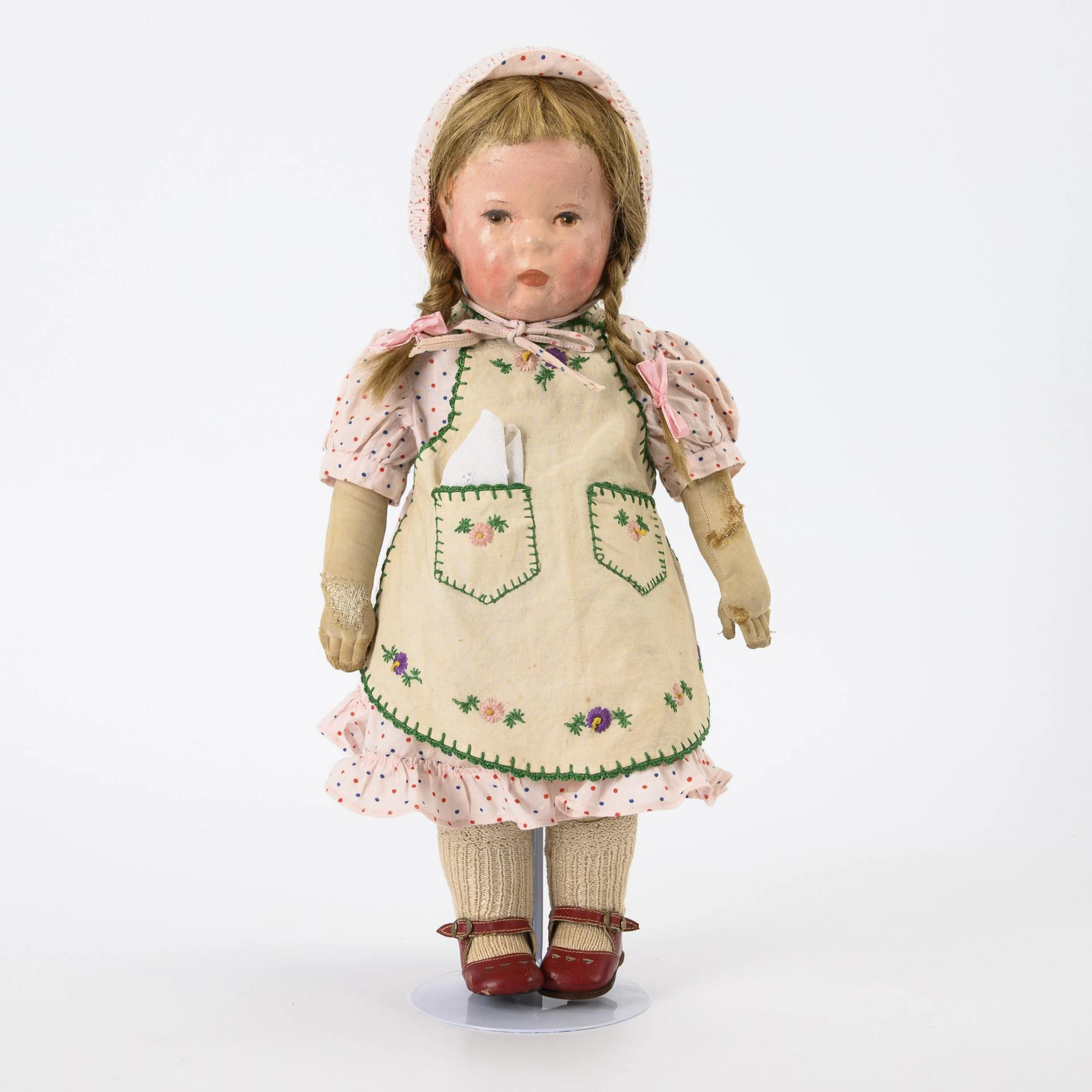 Early girl doll. Käthe Kruse.