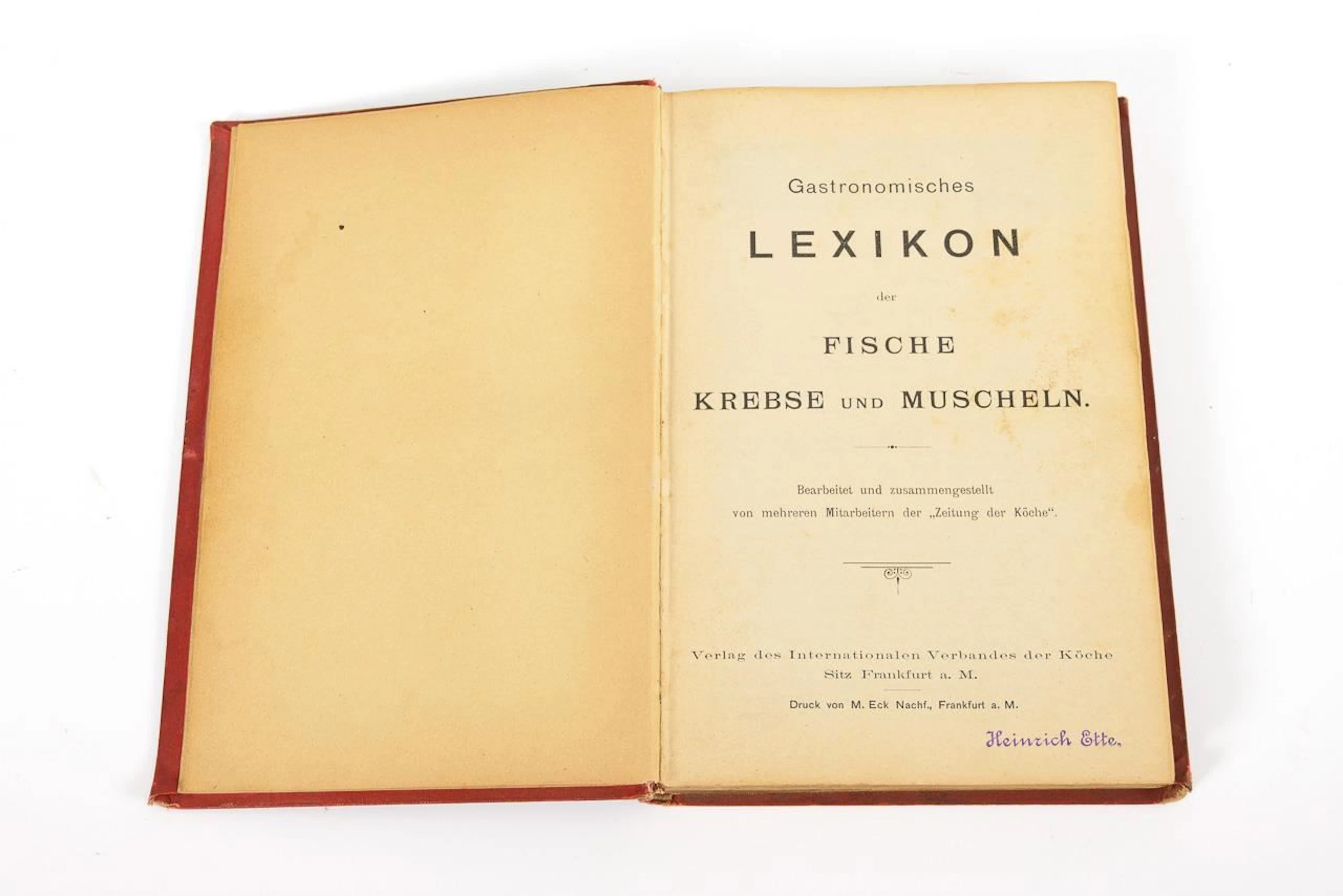 "Gastronomic Lexicon of Fish, Crustaceans, and Shellfish"