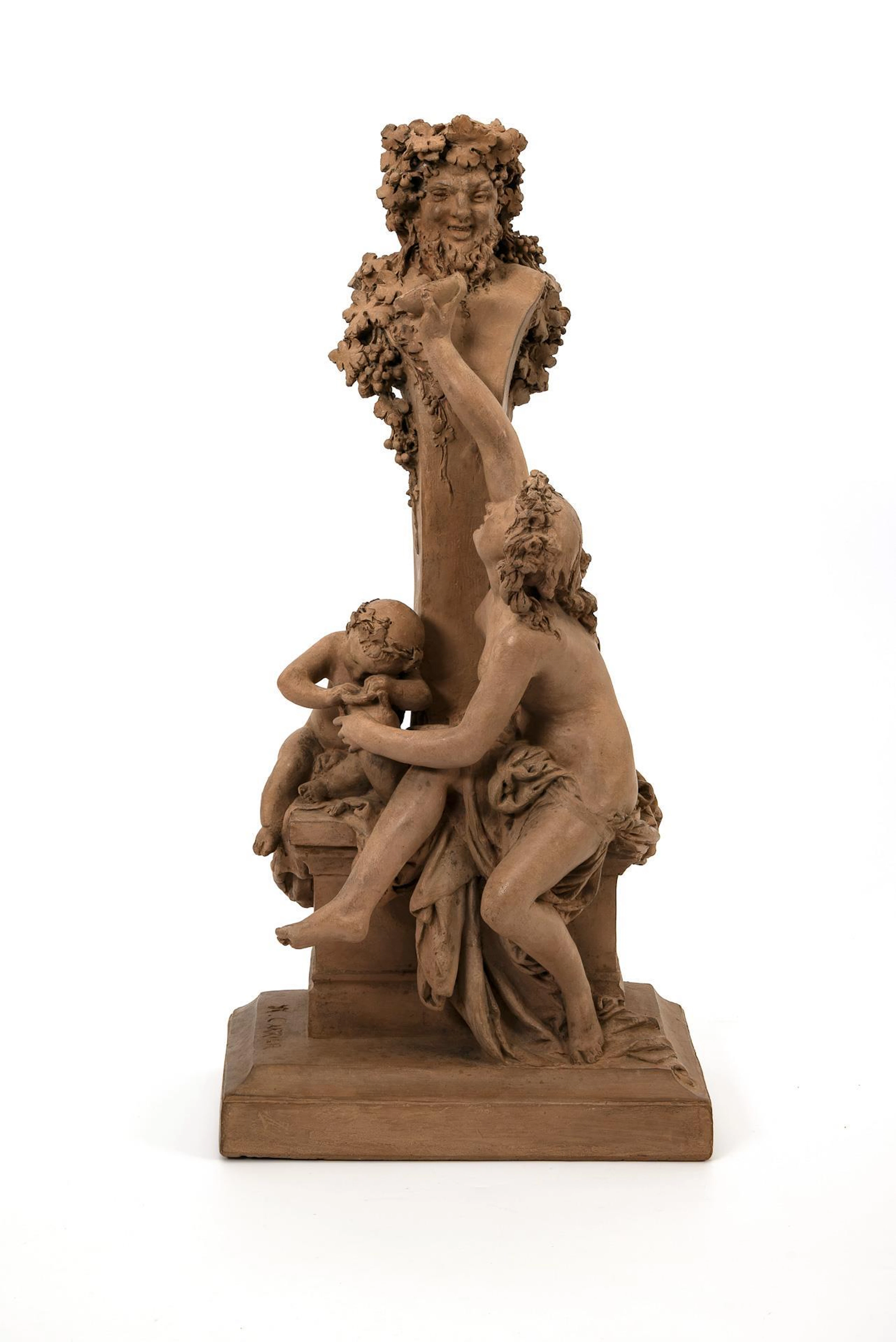 CARRIER, A, CARRIER, A, CARRIER, A, Bacchante Herm with young woman