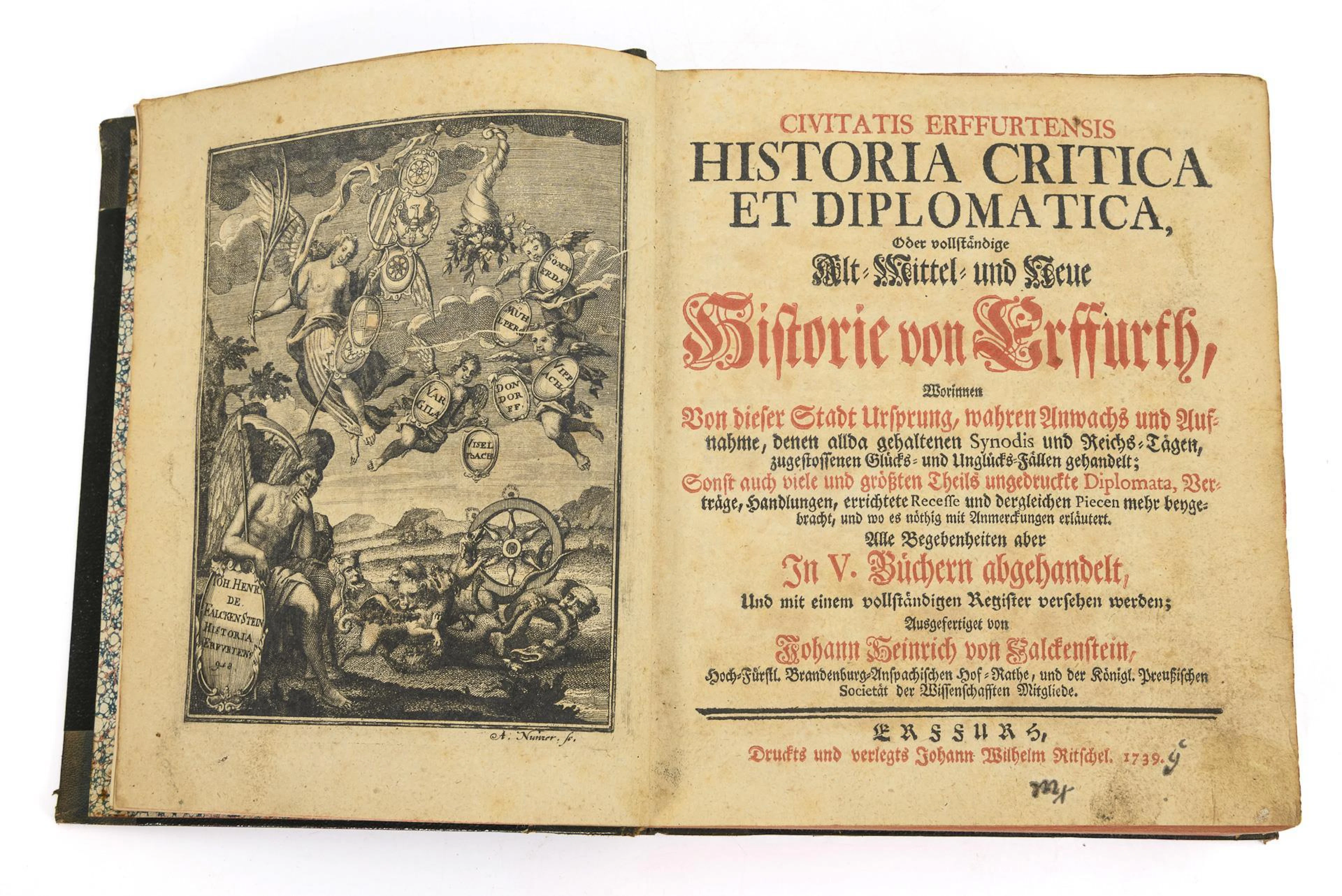 VON FALCKENSTEIN, Johann Heinrich, VON FALCKENSTEIN, Johann Heinrich