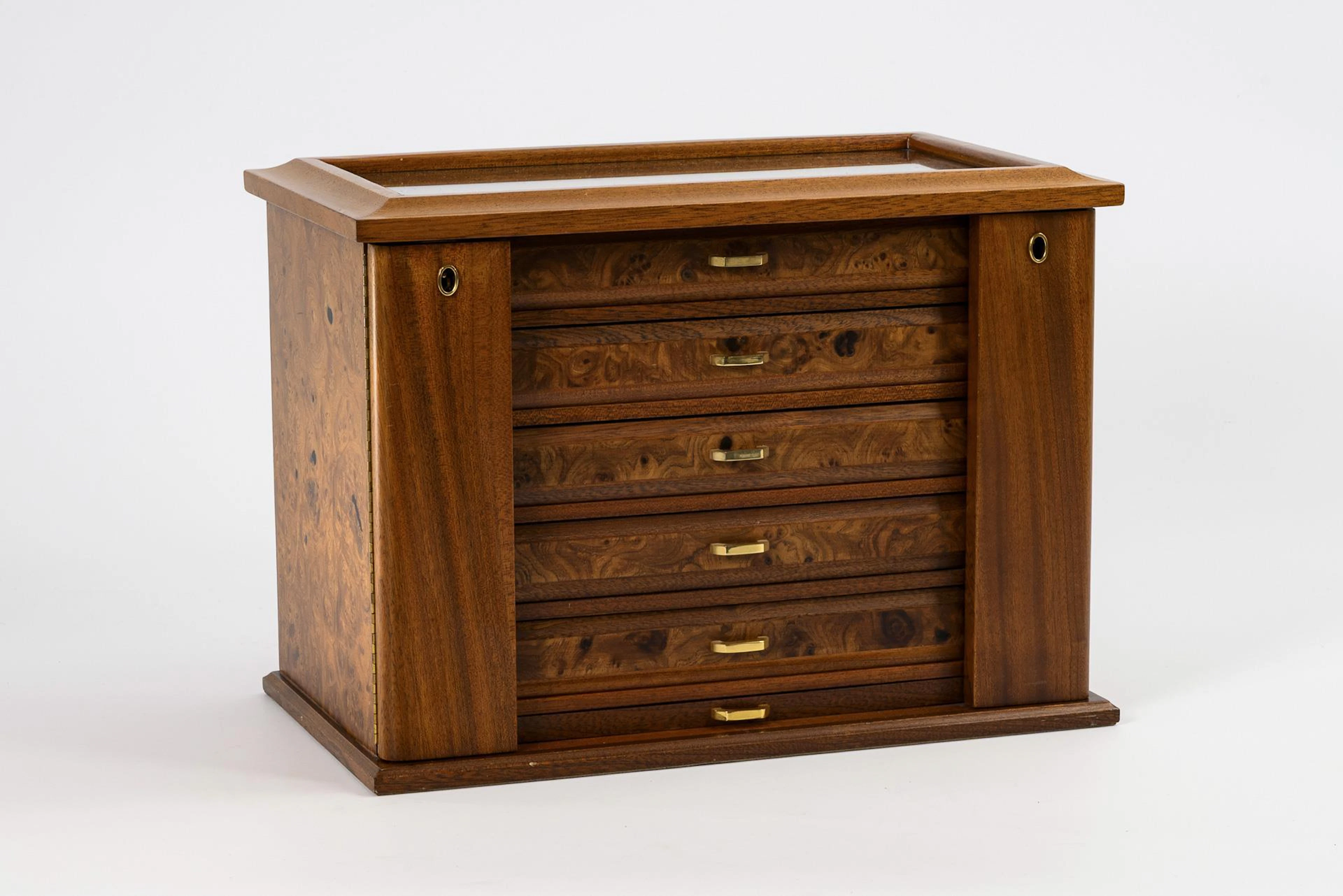 Collection cabinet.