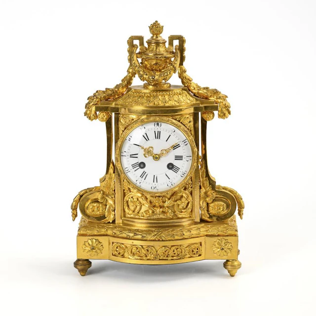 Historicist Pendulum Clock.