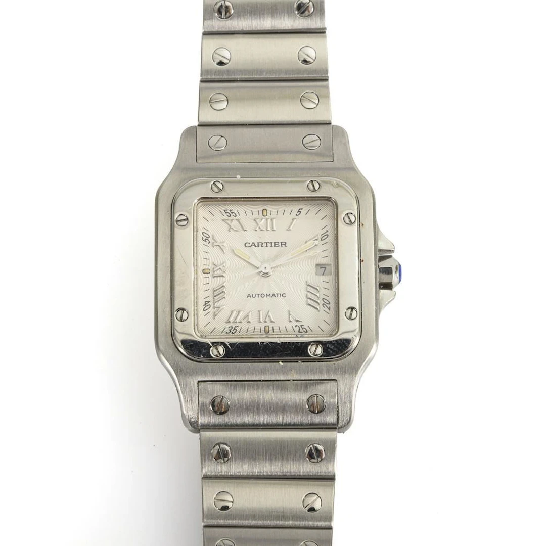 "Santos Galbée" Wristwatch. Cartier.