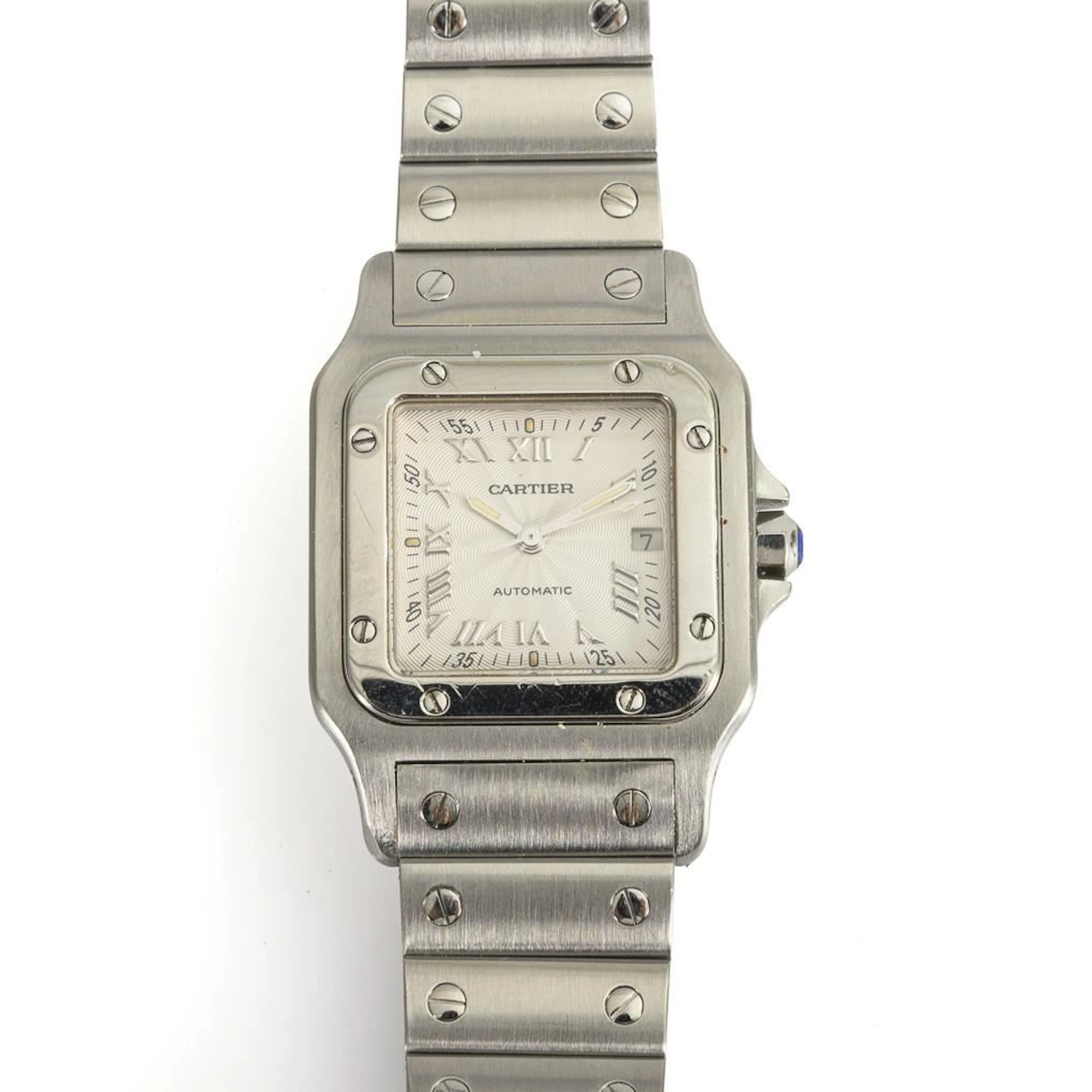 "Santos Galbée" Wristwatch. Cartier.
