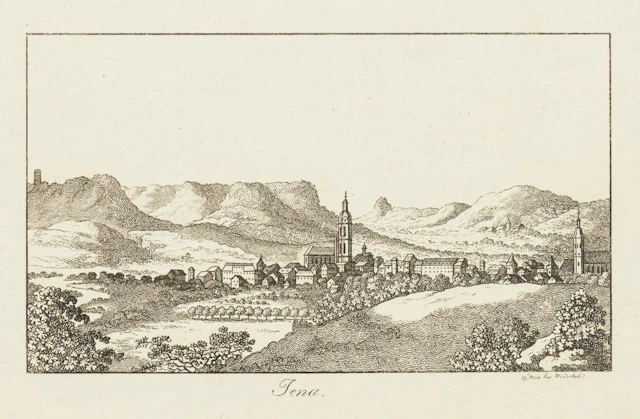HESS, Ludwig, HESS, Ludwig, HESS, Ludwig, 10 Engravings of Jena and