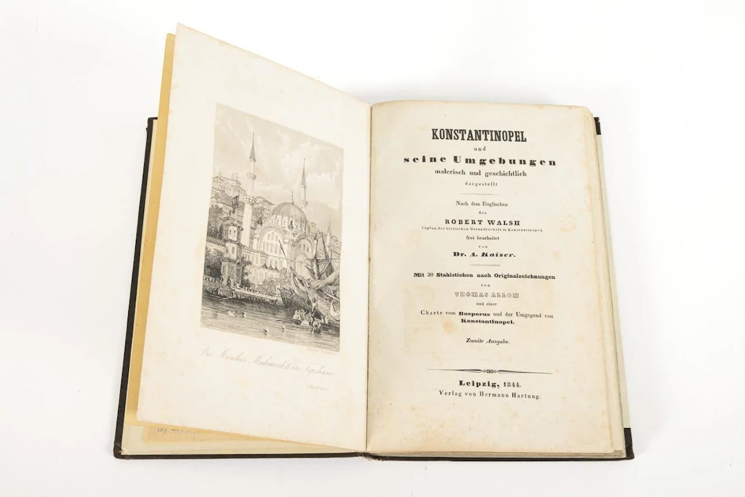 WALSH, Robert, WALSH, Robert, WALSH, Robert, "Constantinople and Its
