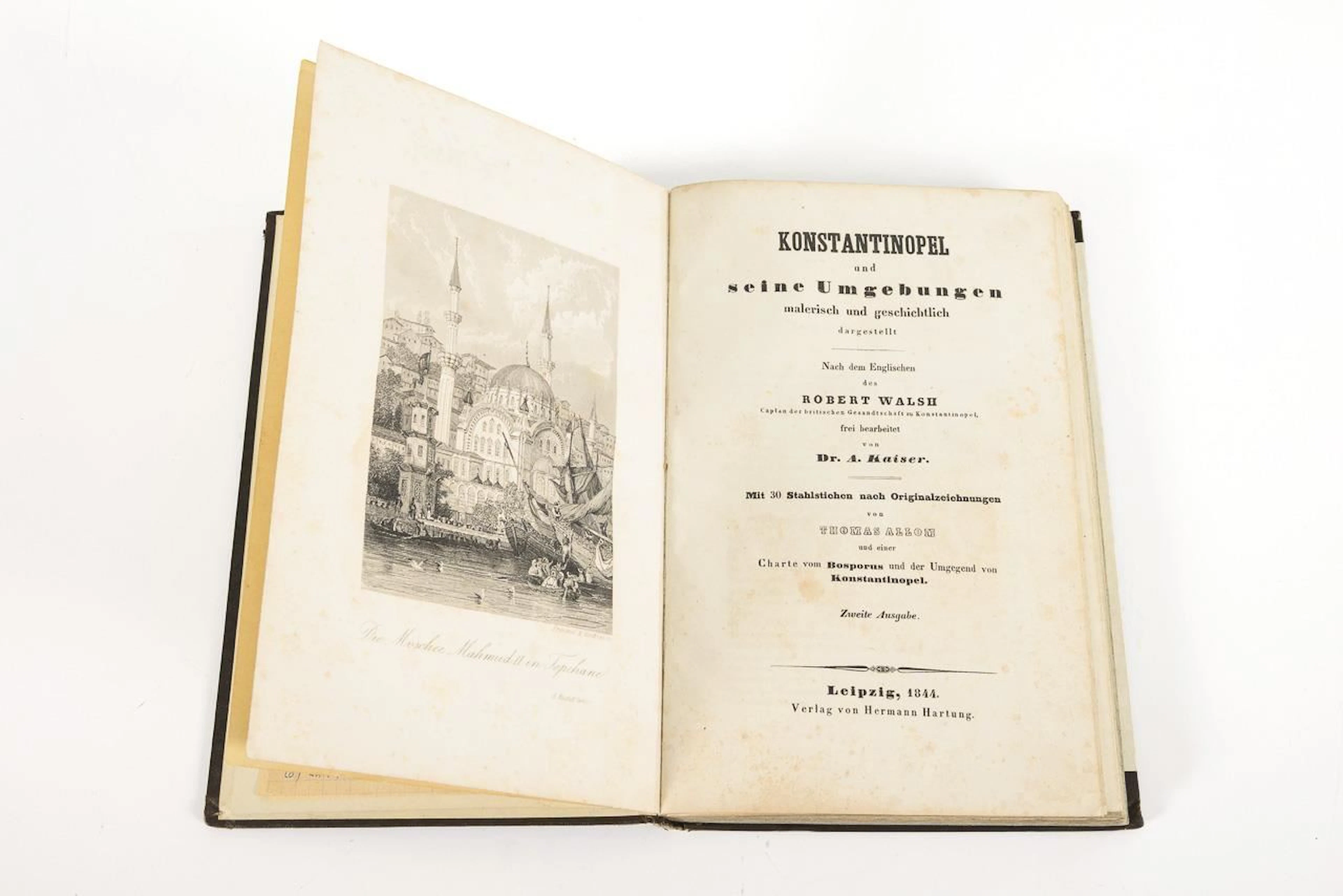 WALSH, Robert, WALSH, Robert, WALSH, Robert, "Constantinople and Its