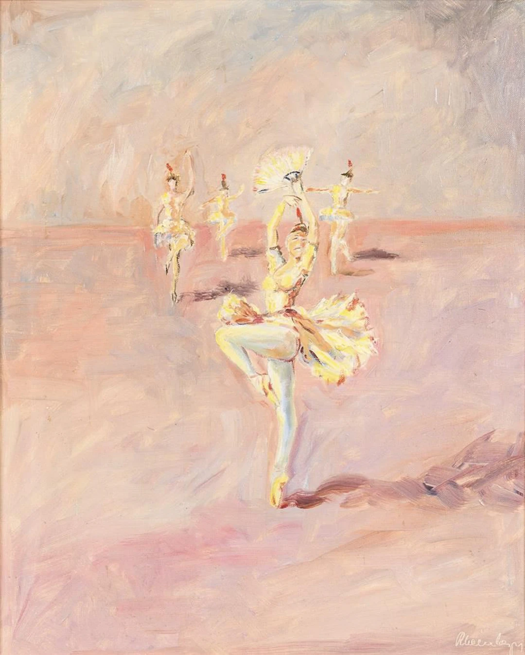 Indistinctly signed: Ballet Dancers