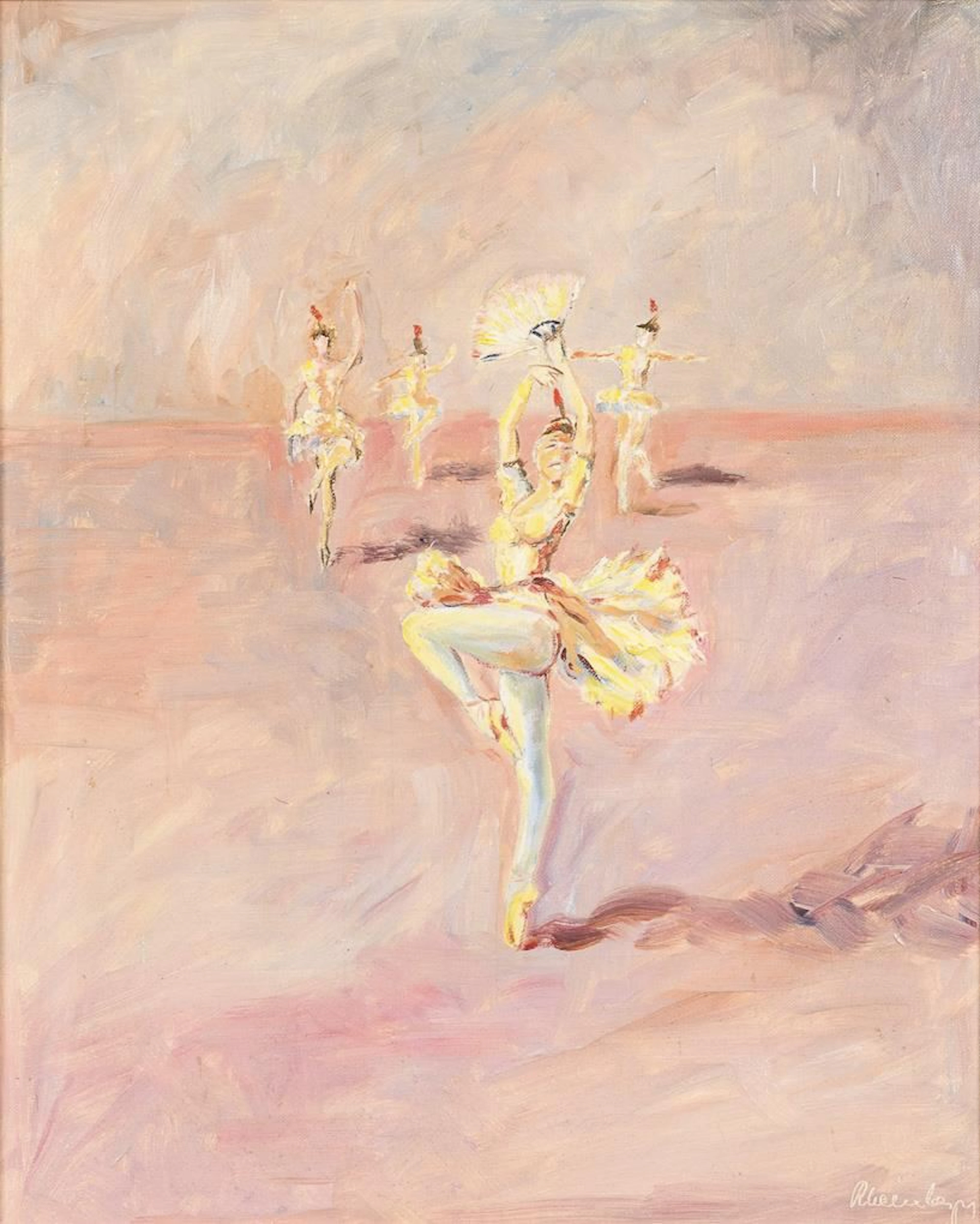 Indistinctly signed: Ballet Dancers