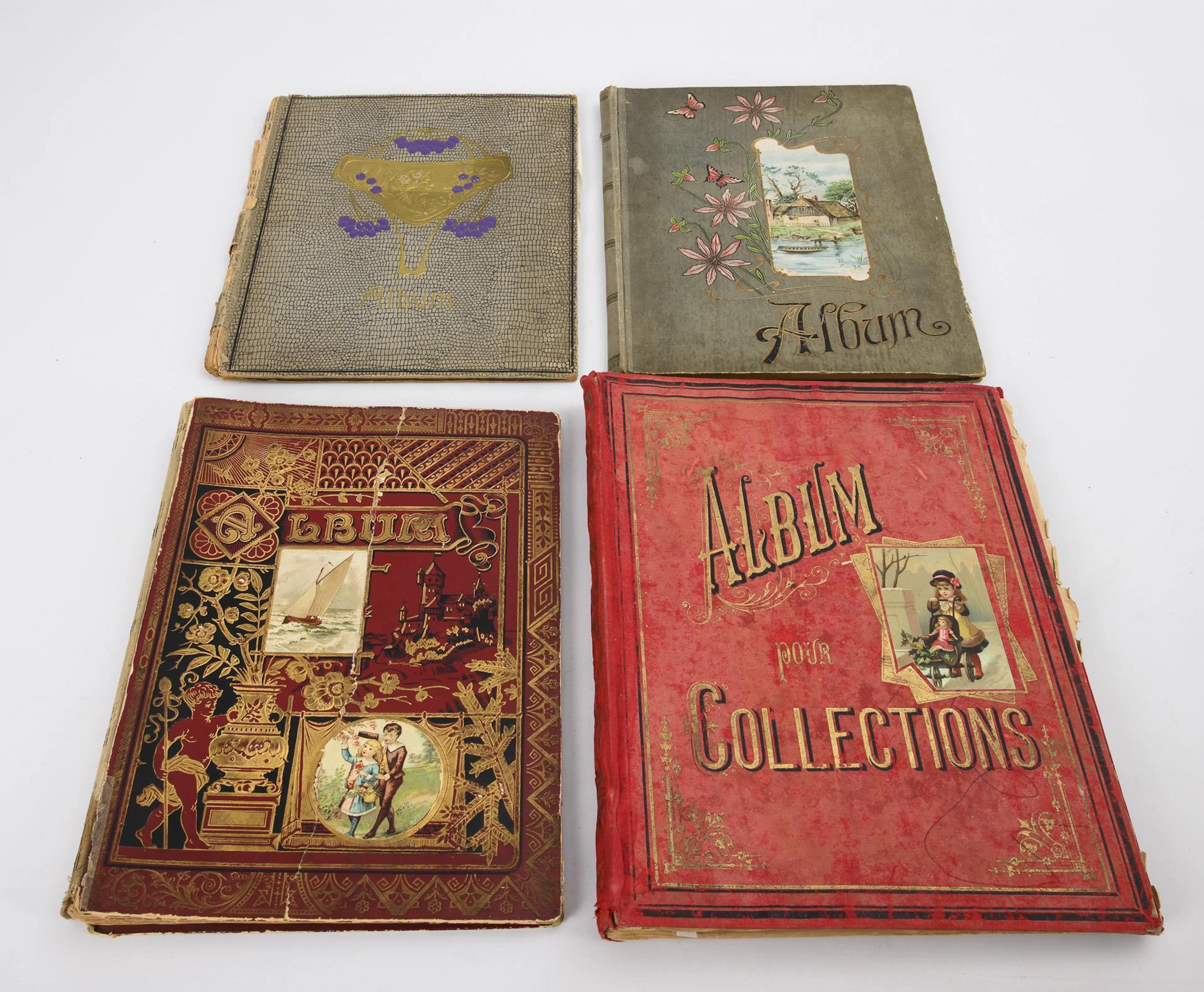 4 albums luxury paper.