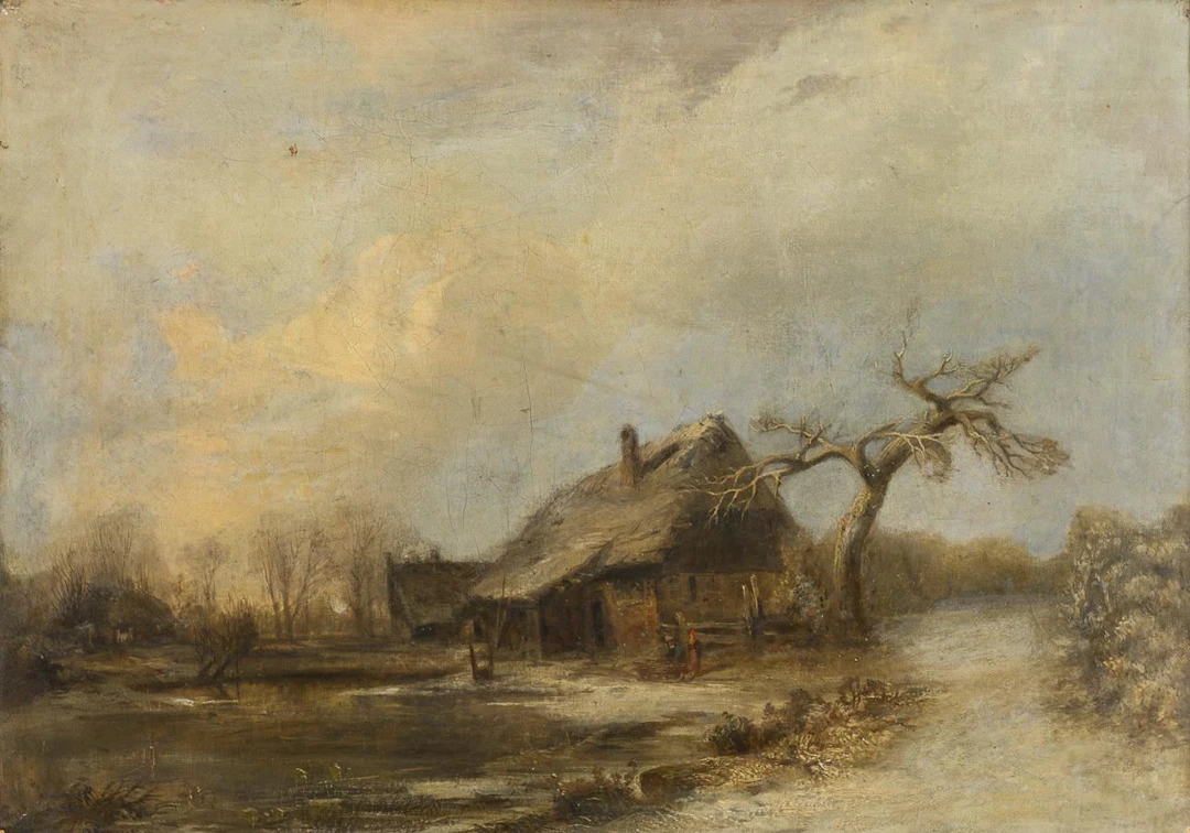 DOLL, Anton (?), DOLL, Anton (?), DOLL, Anton (?), Sunny Winter Landscape