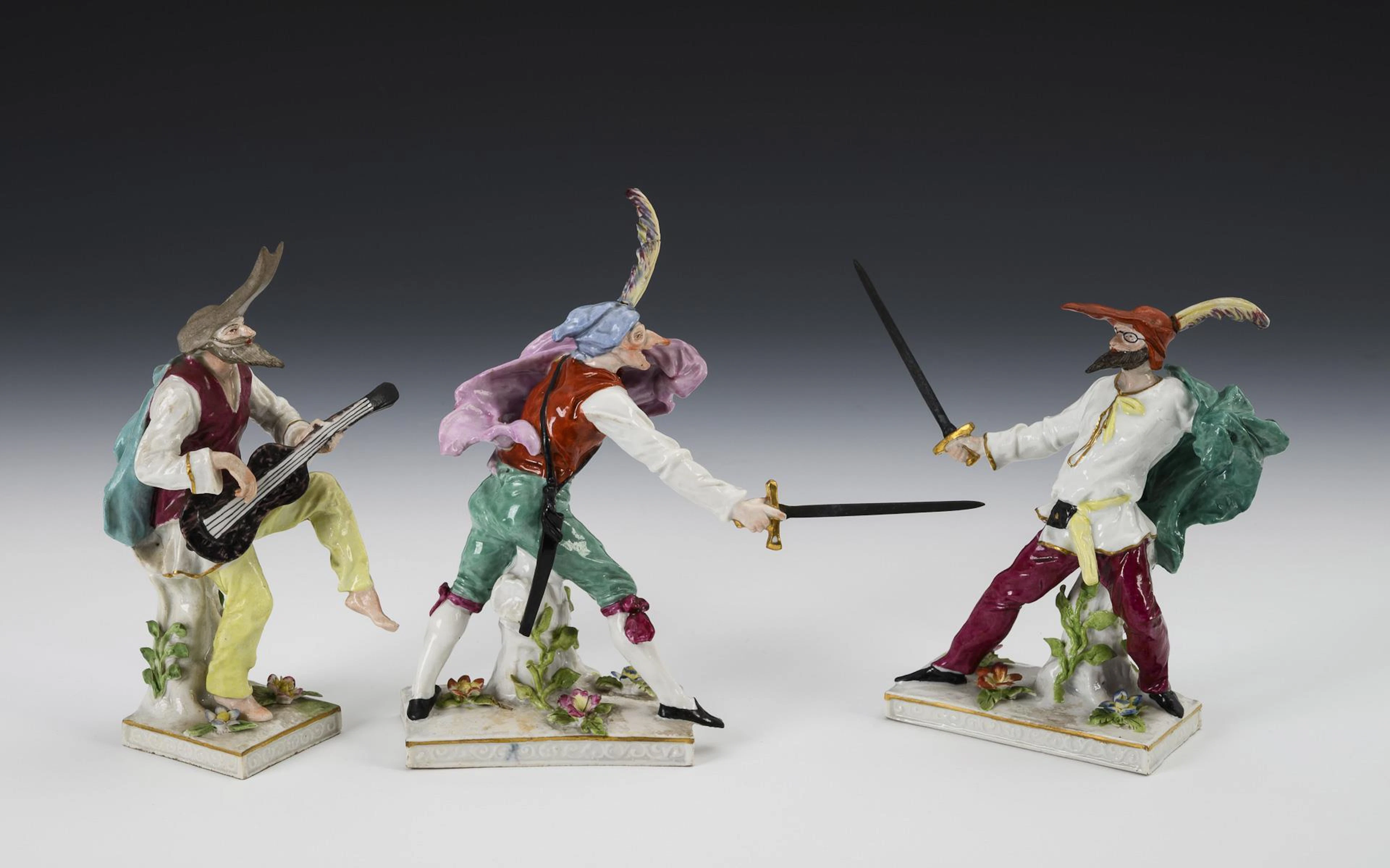3 characters from the Commedia dell'arte. Samson.