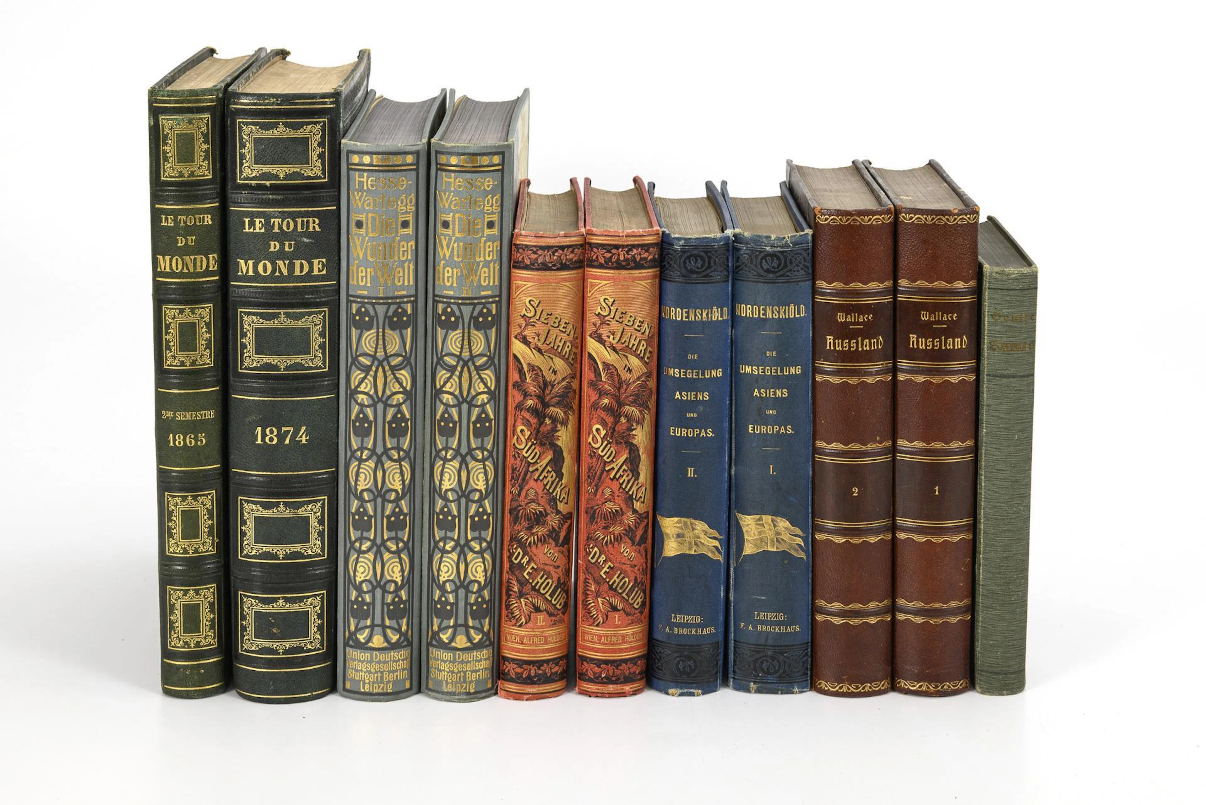 Convolute of travel literature - 11 books