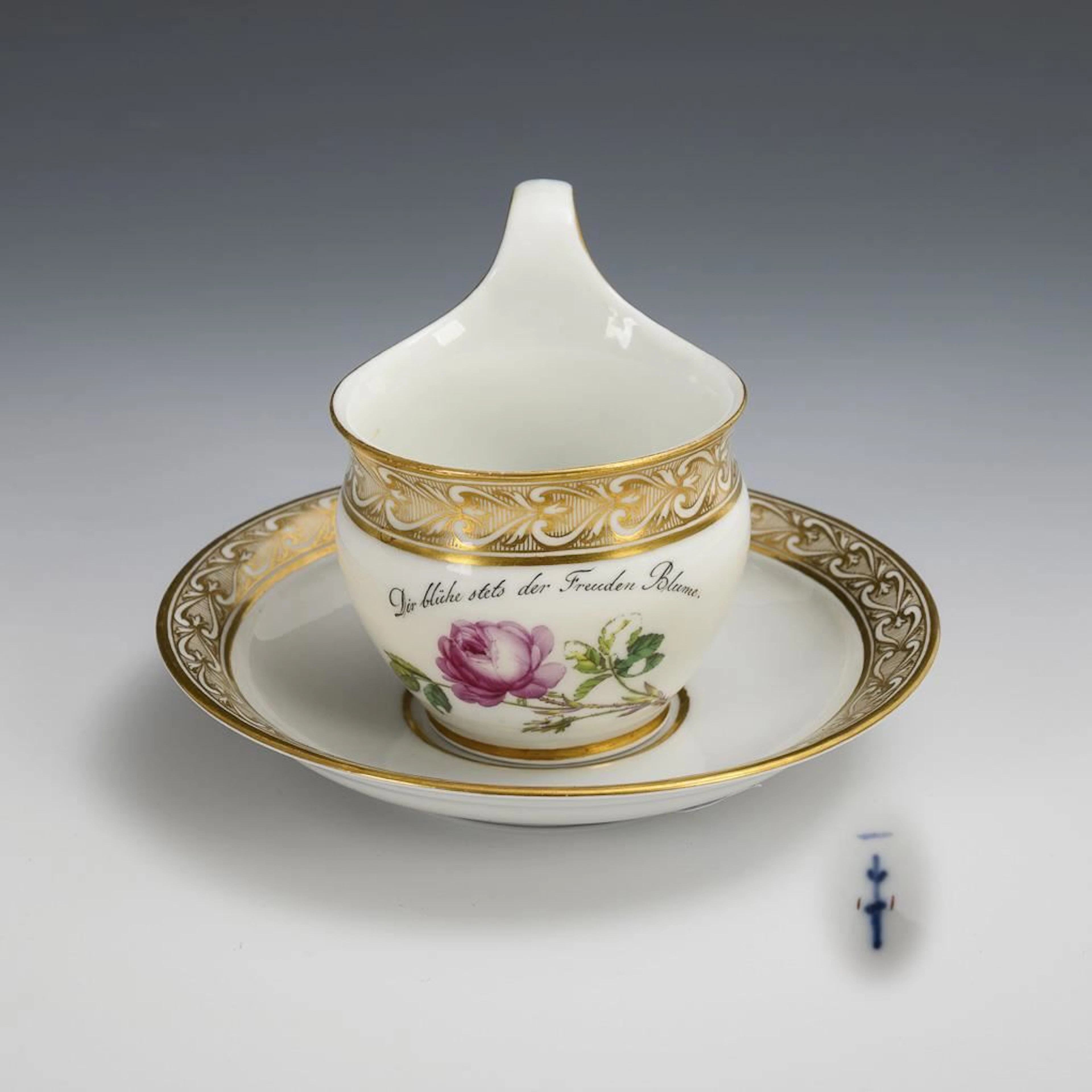 Biedermeier Friendship Cup. KPM Berlin.