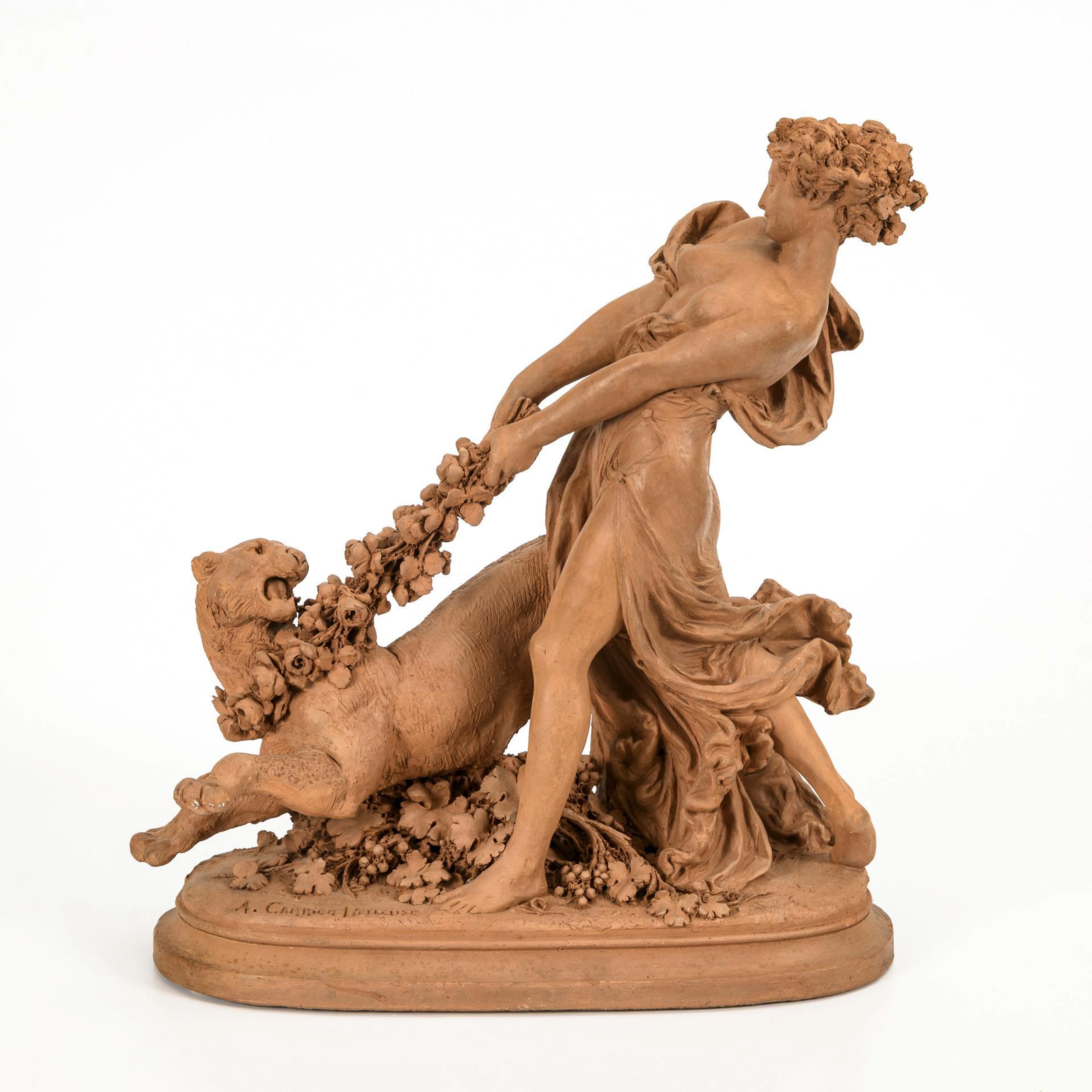 CARRIER-BELLEUSE, A, CARRIER-BELLEUSE, A, "Ariadne and the Panther"