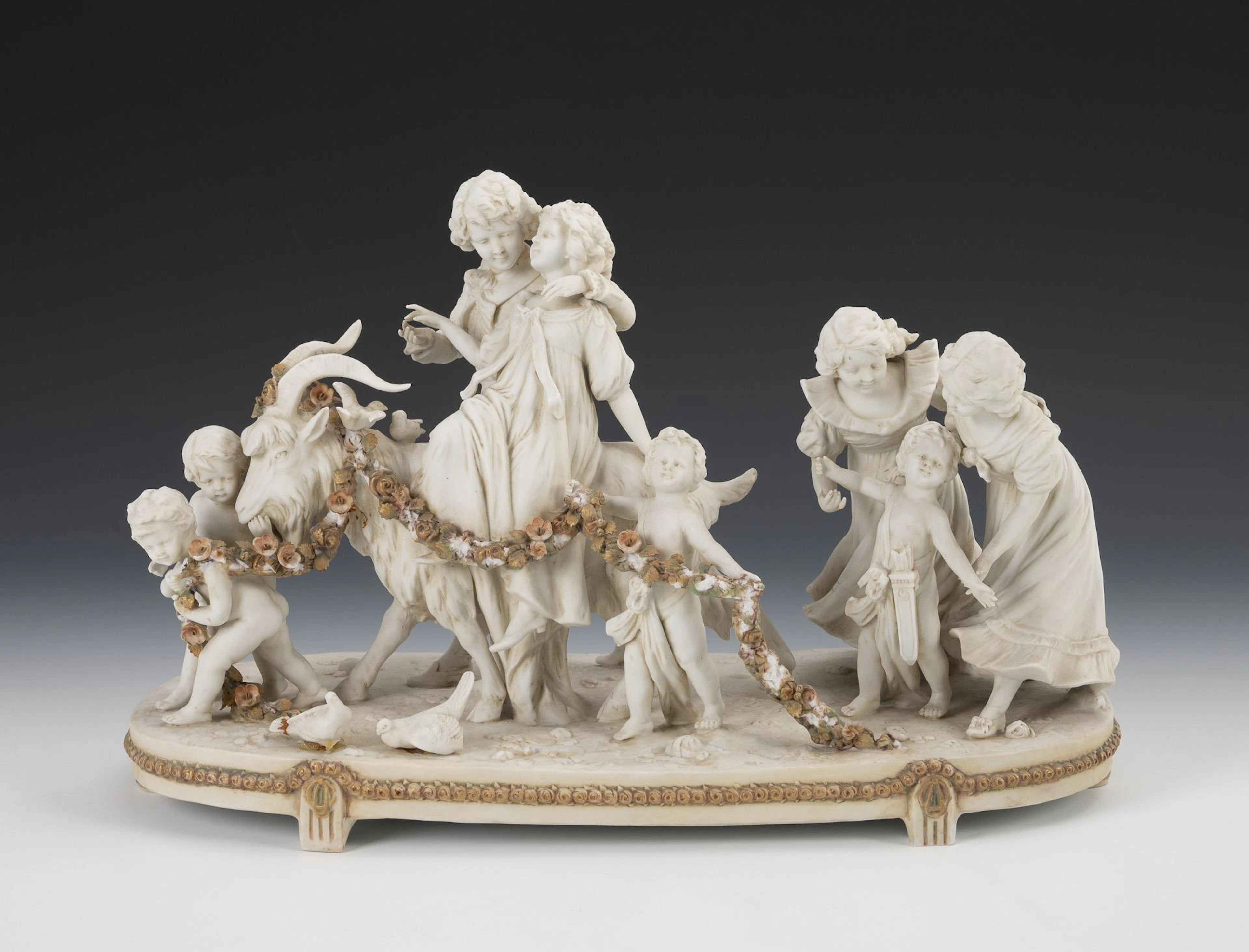 Love group with children. E. & A. Müller.