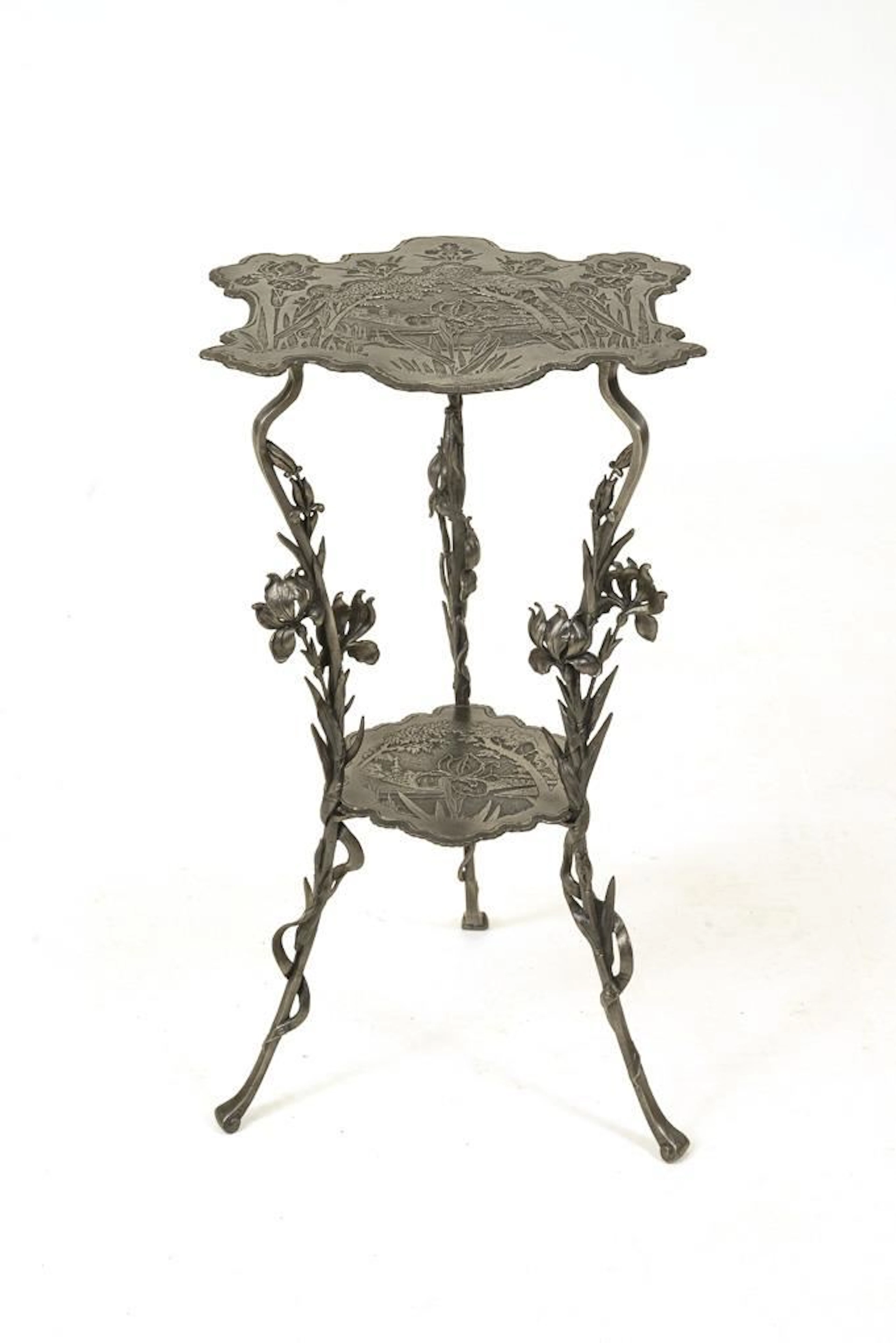 Art Nouveau flower table.