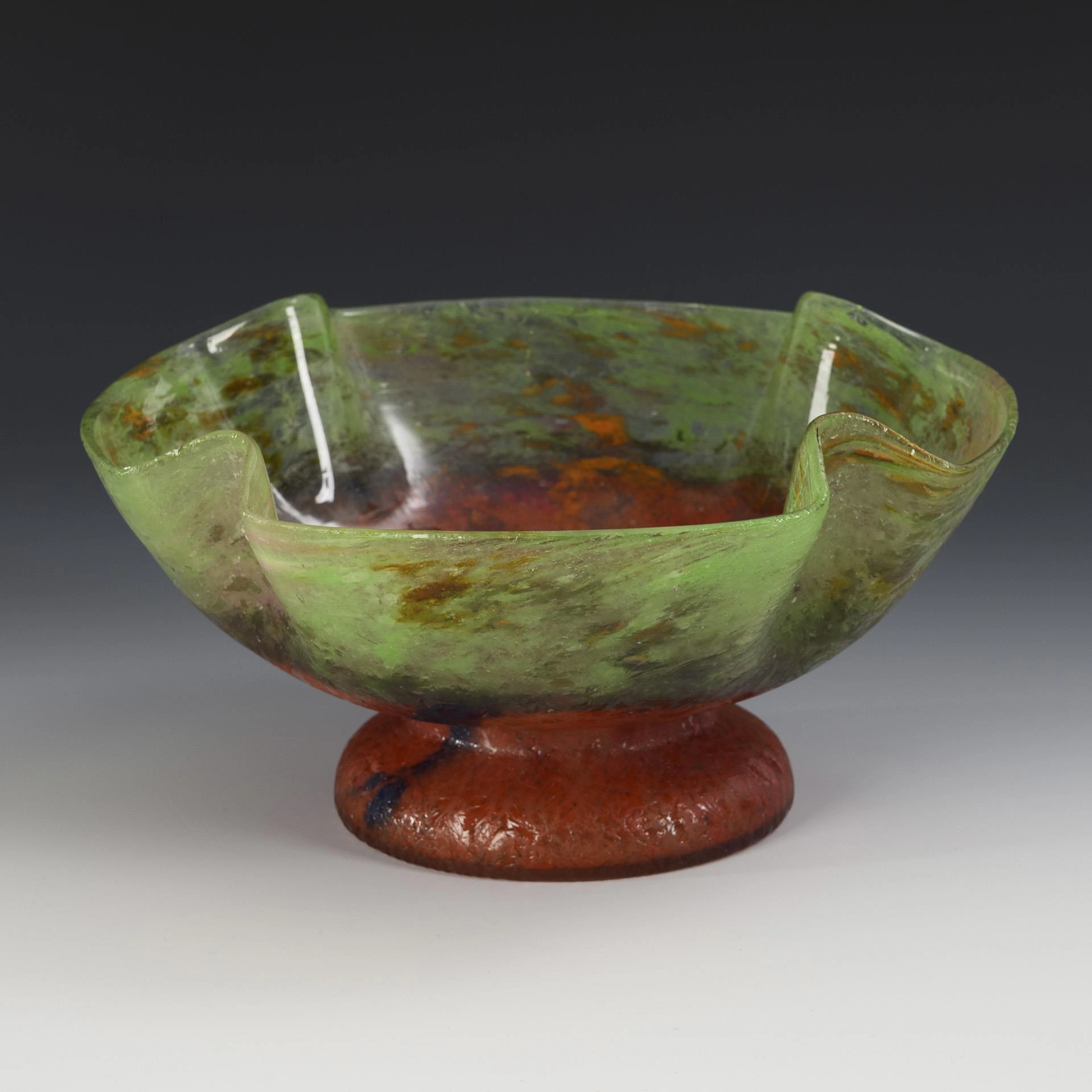 Rare Art Deco bowl. Kralik.