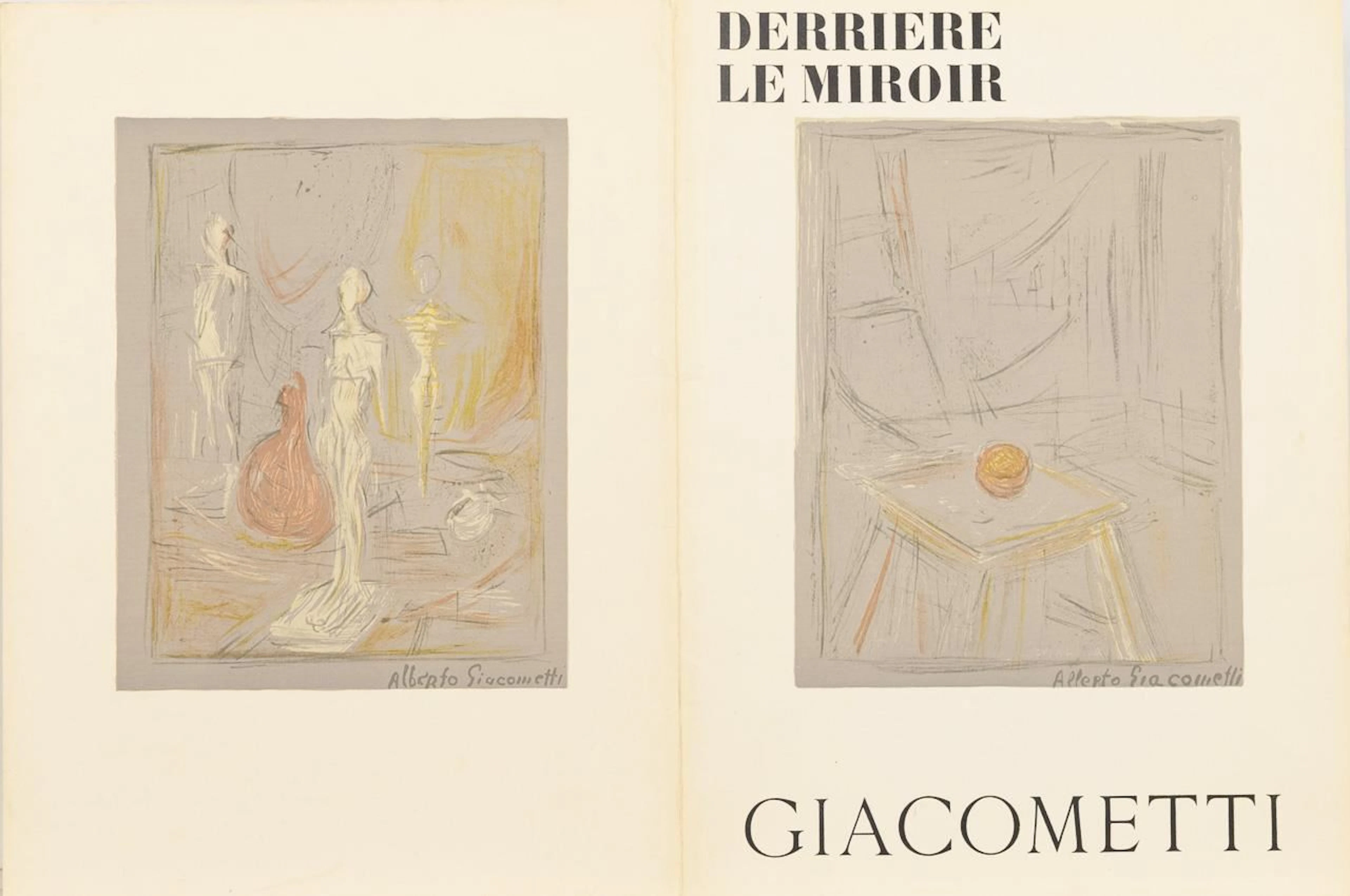 GIACOMETTI, Alberto(1901–1966), GIACOMETTI, Alberto(1901–1966), GIACOMETTI