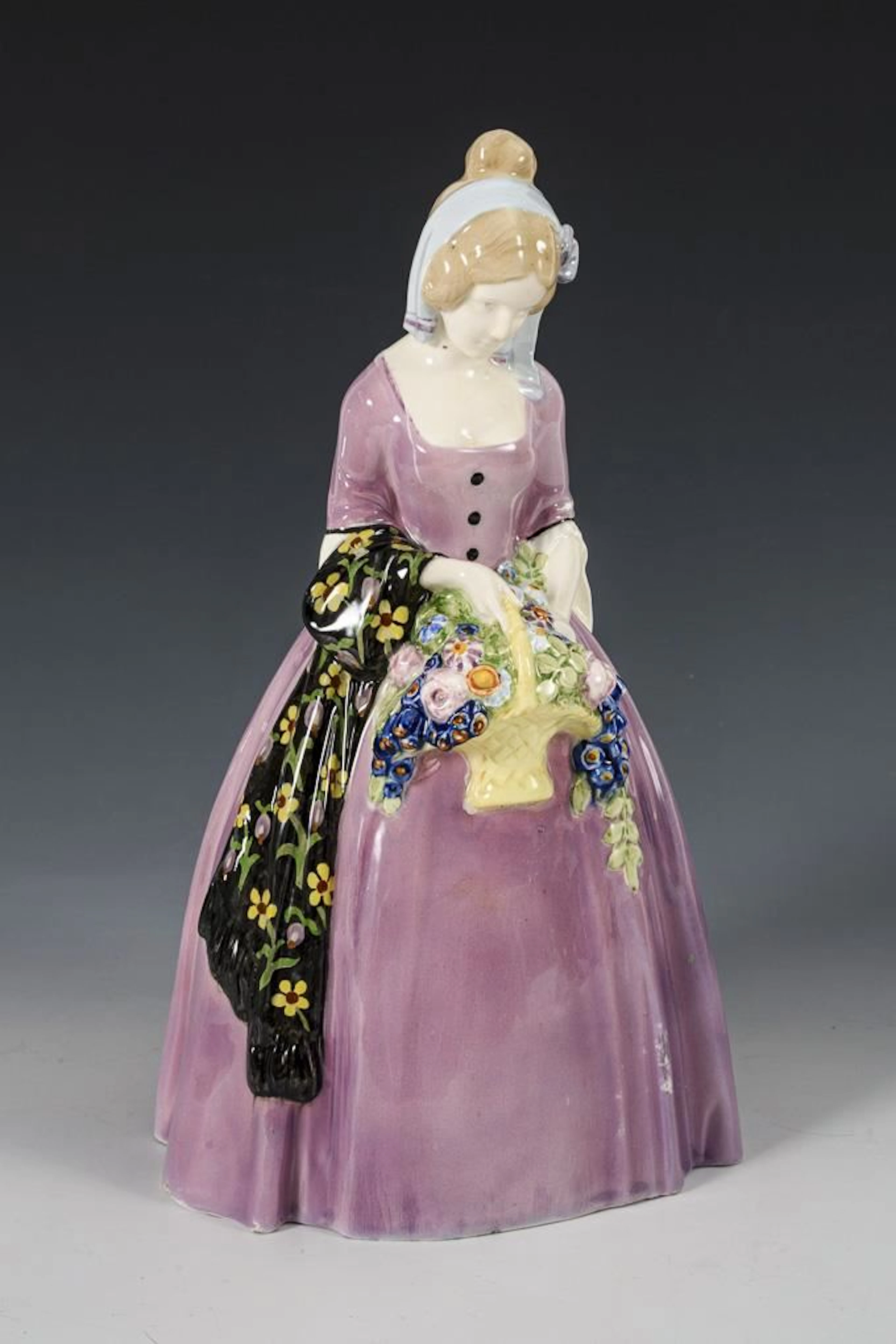 Art Nouveau "Seasons" figurine: "Spring". Vienna-based manufacturer