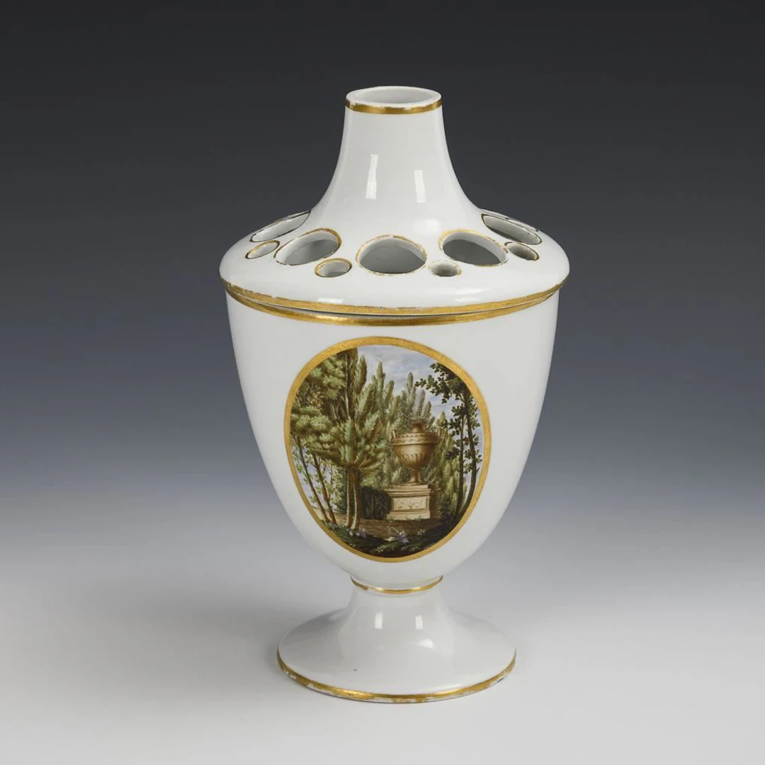 Empire Potpourri Vase. Fürstenberg.