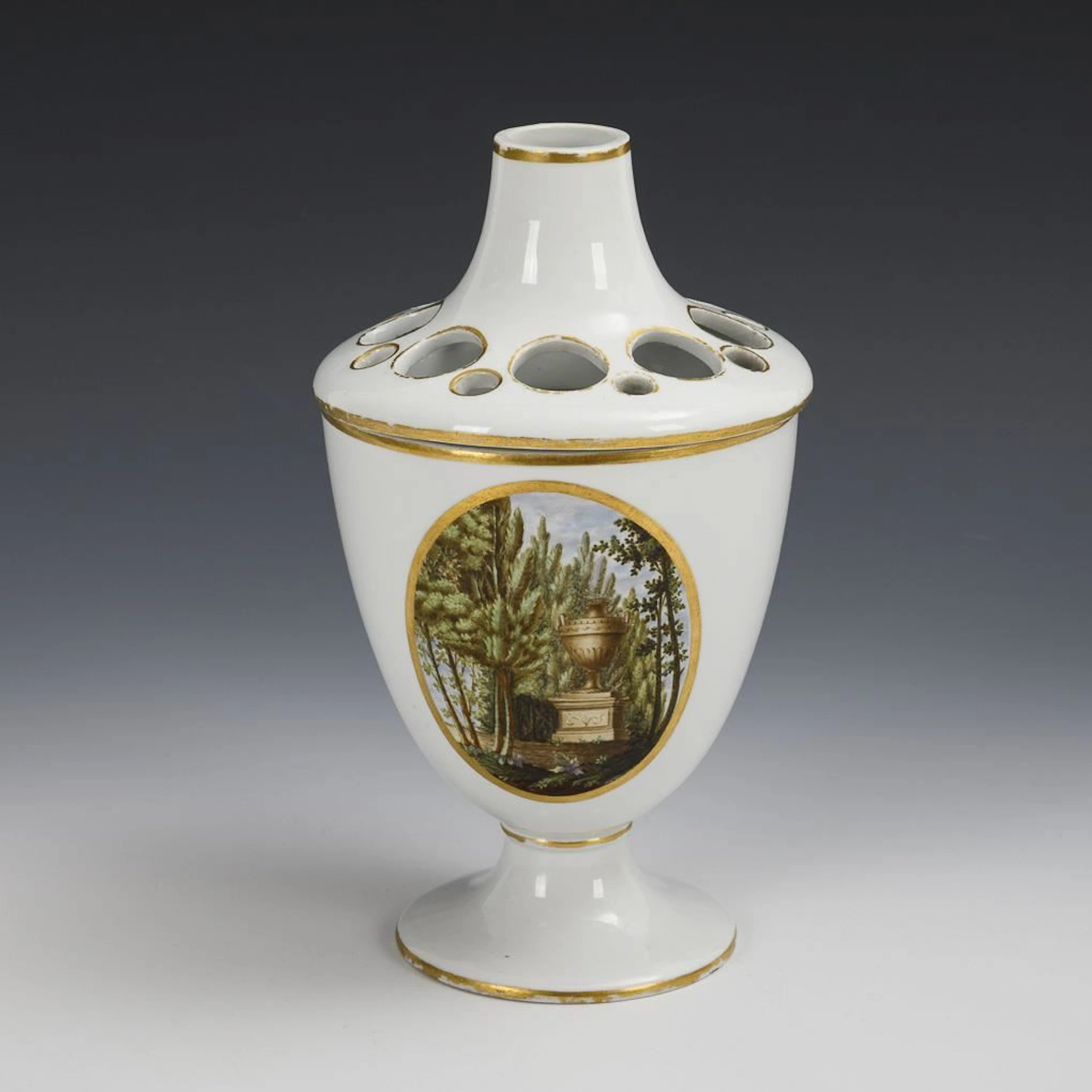 Empire Potpourri Vase. Fürstenberg.