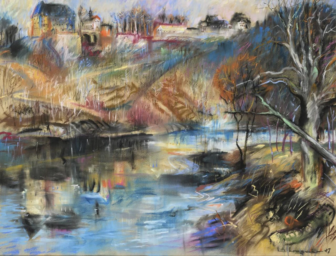 WAGNER, W. WAGNER, W. WAGNER, W. Burgk in Early Spring