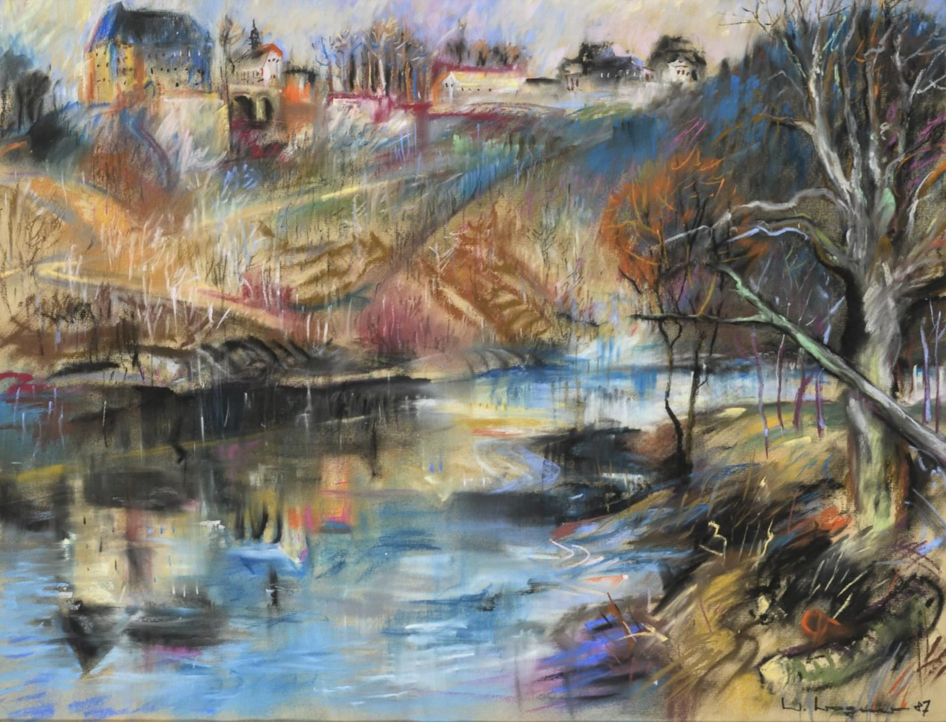 WAGNER, W. WAGNER, W. WAGNER, W. Burgk in Early Spring