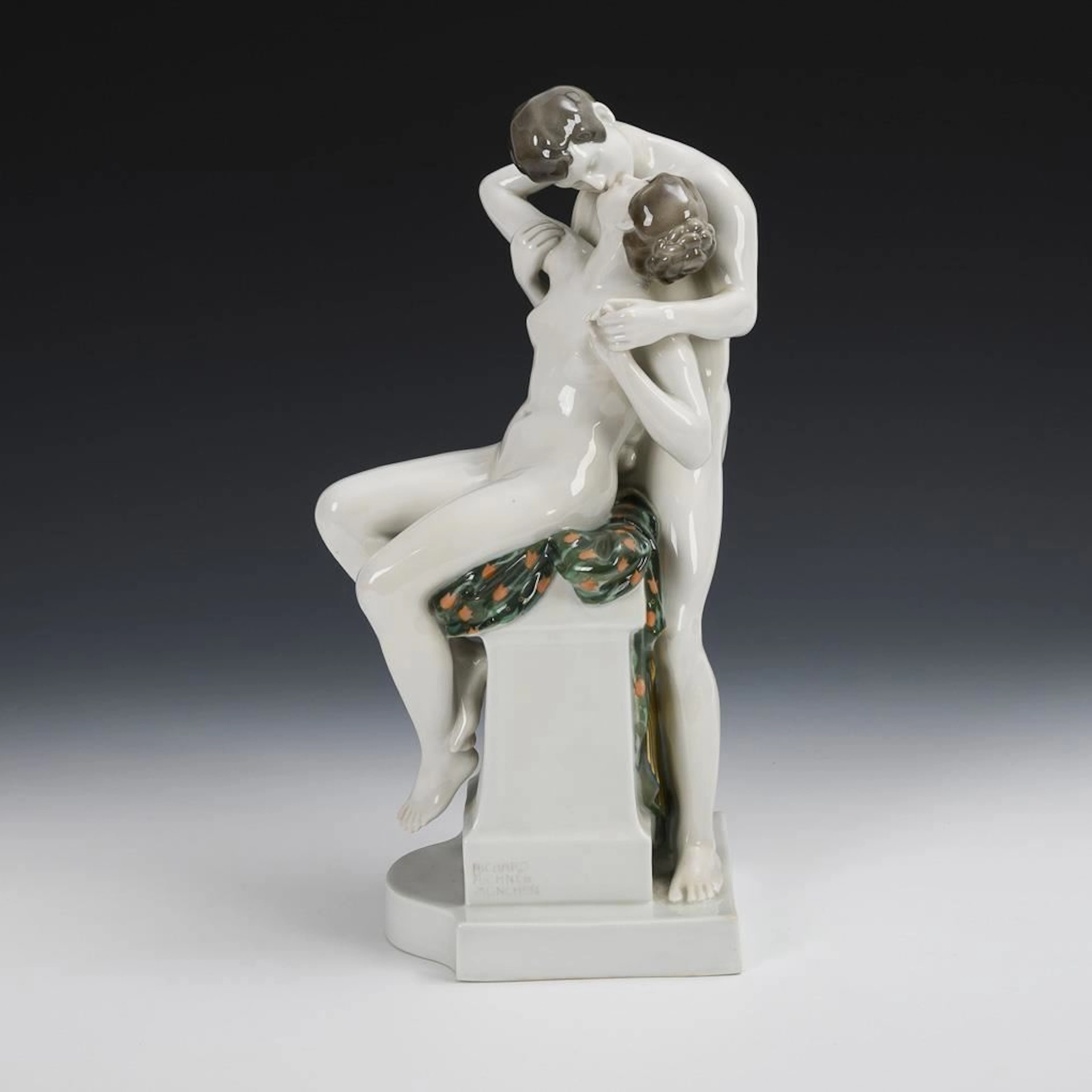 Art Nouveau sculpture: "Spring of Love". Rosenthal.